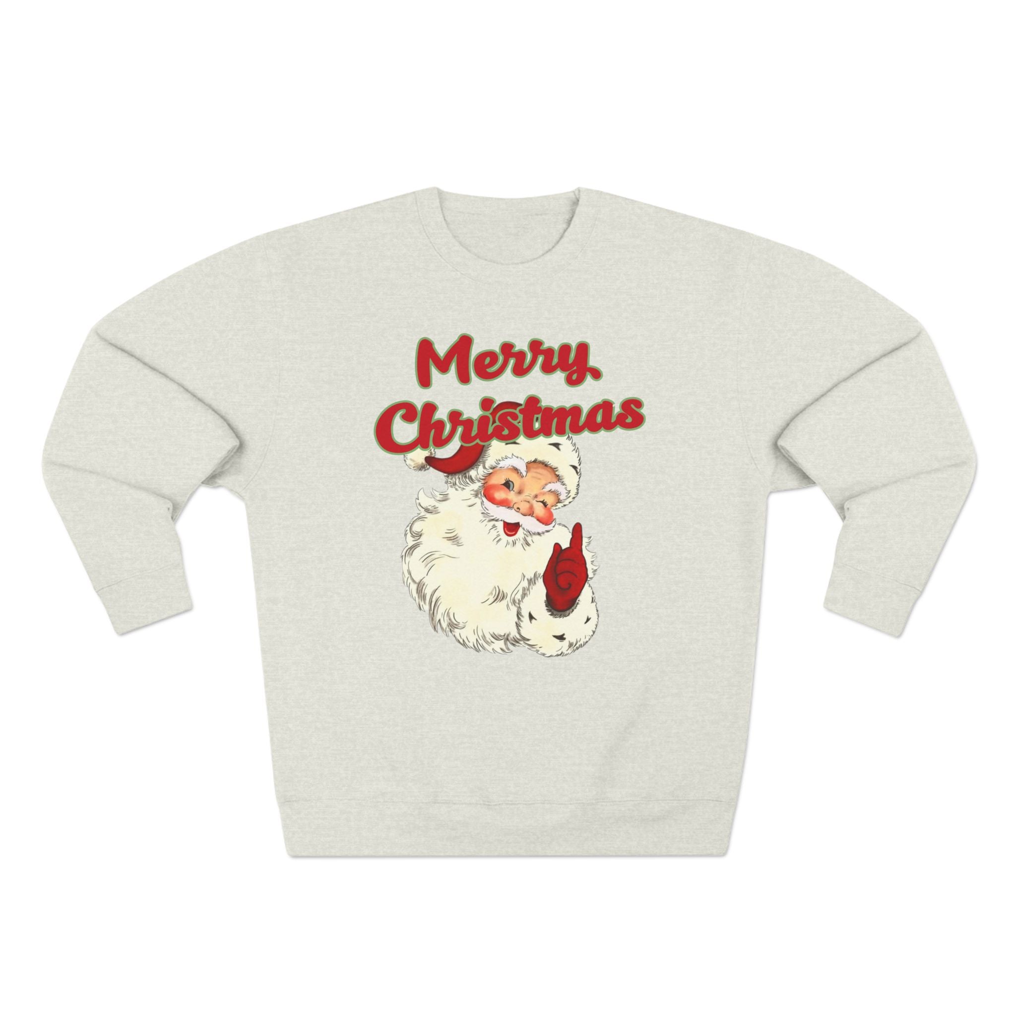 Merry Christmas Santa Crewneck Sweatshirt