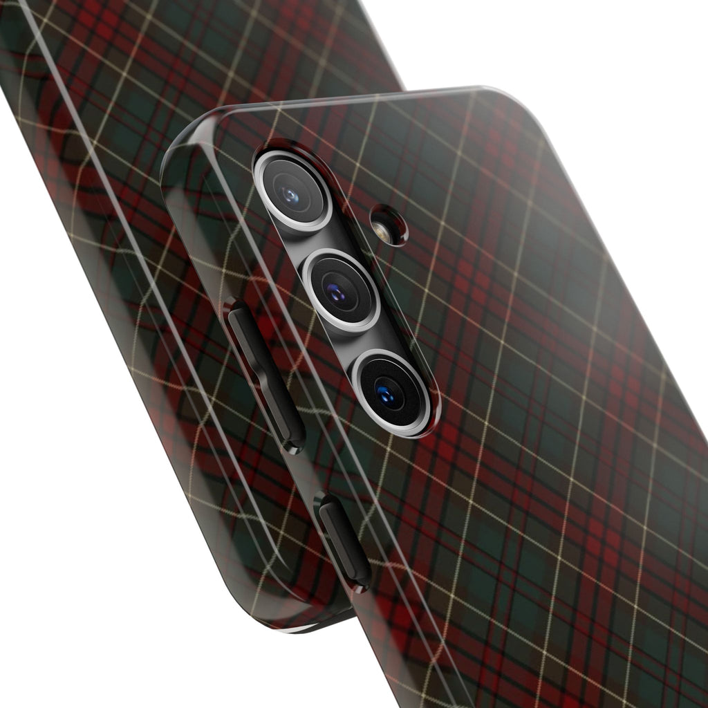Christmas Plaid Pattern Tough Phone Case