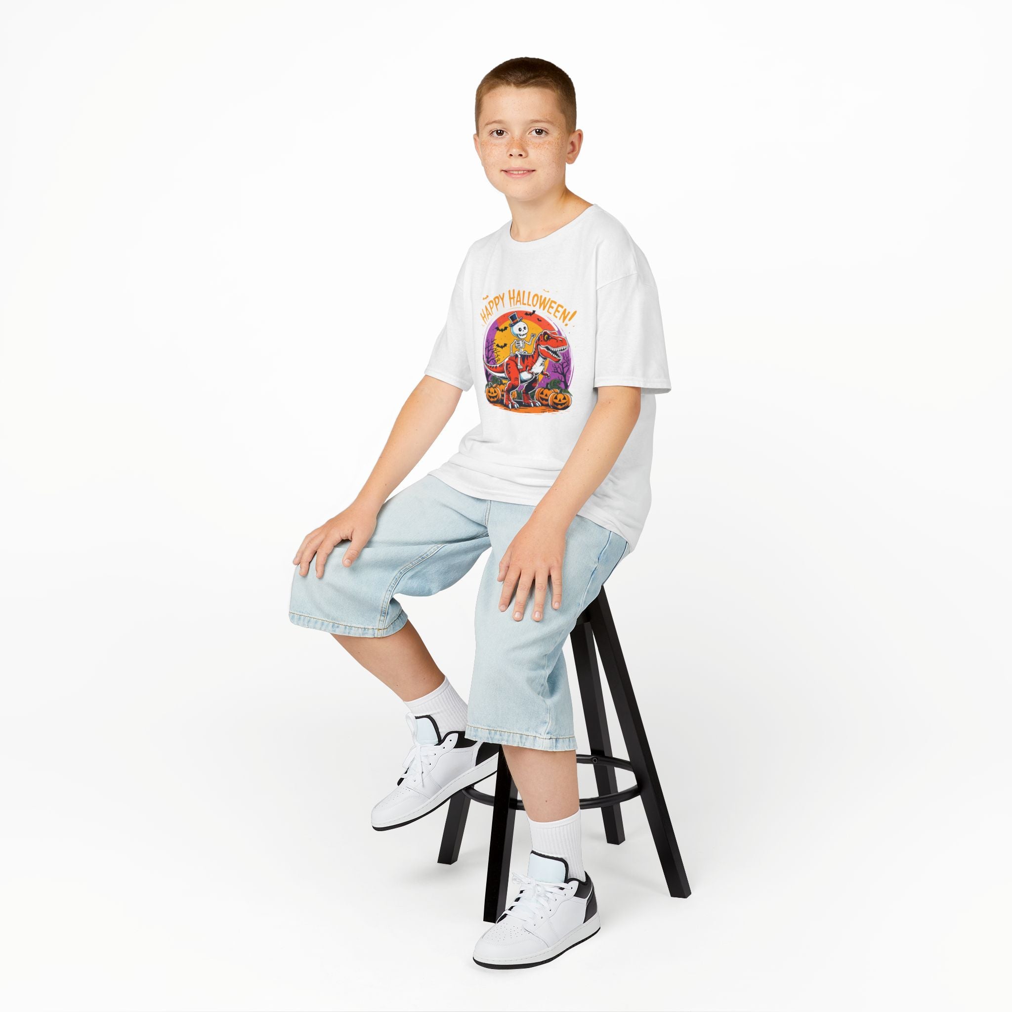 Halloween T-Rex Boys Tee