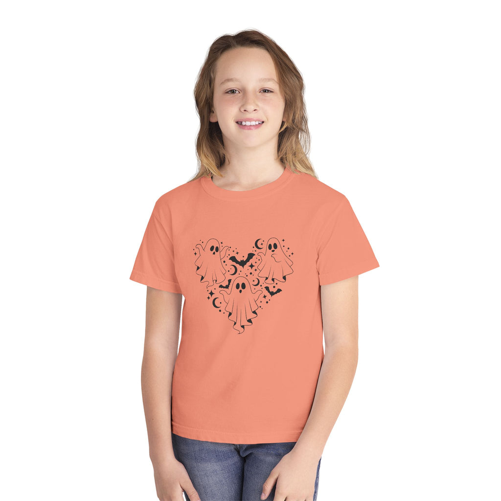 Cute Ghost Heart Youth Tee