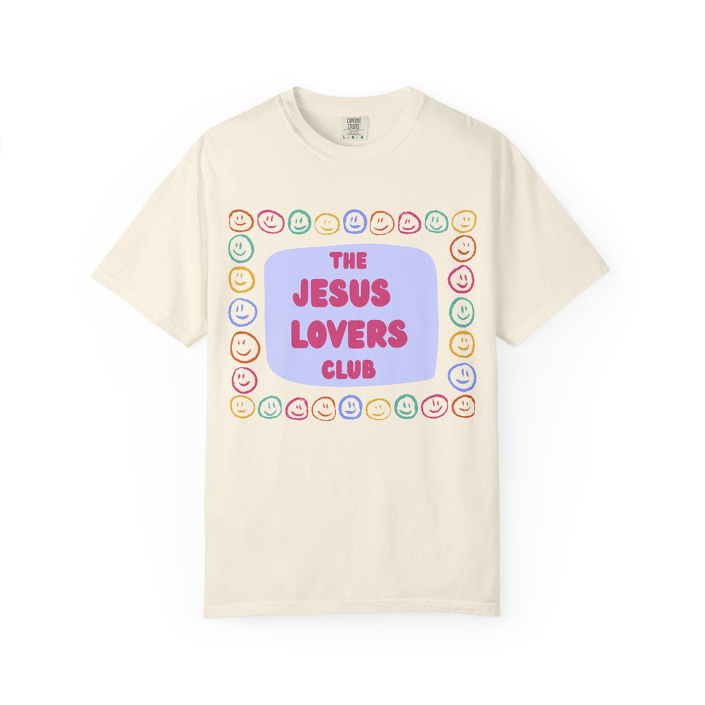 Comfort Color T-Shirt: Jesus Lovers Club Tee