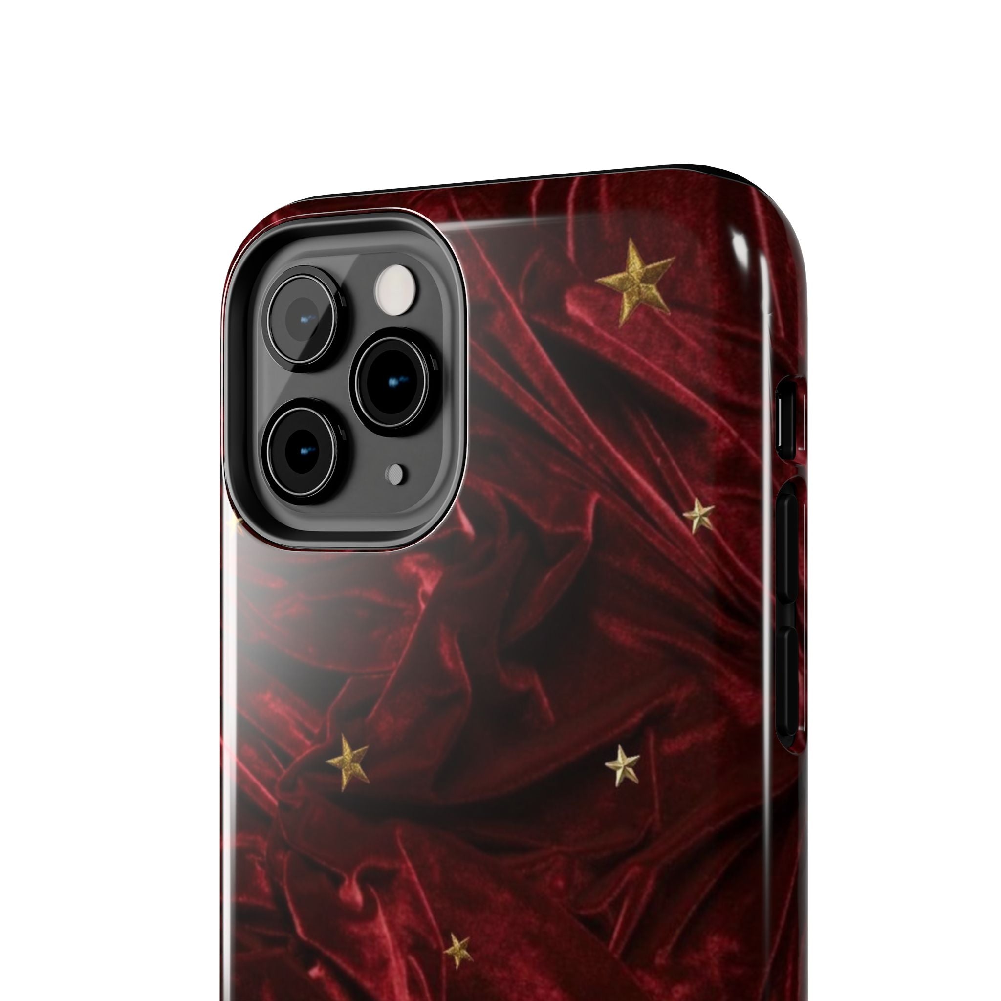 Holiday Velvet Star Tough Phone Case