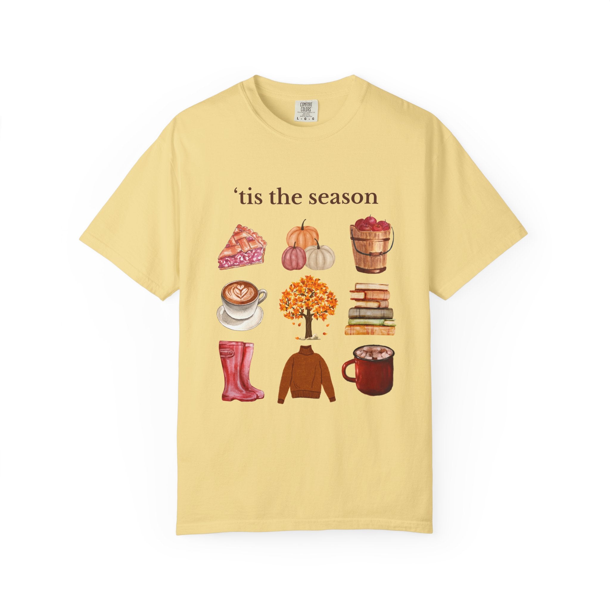 Autumn Vibes Garment-Dyed T-shirt