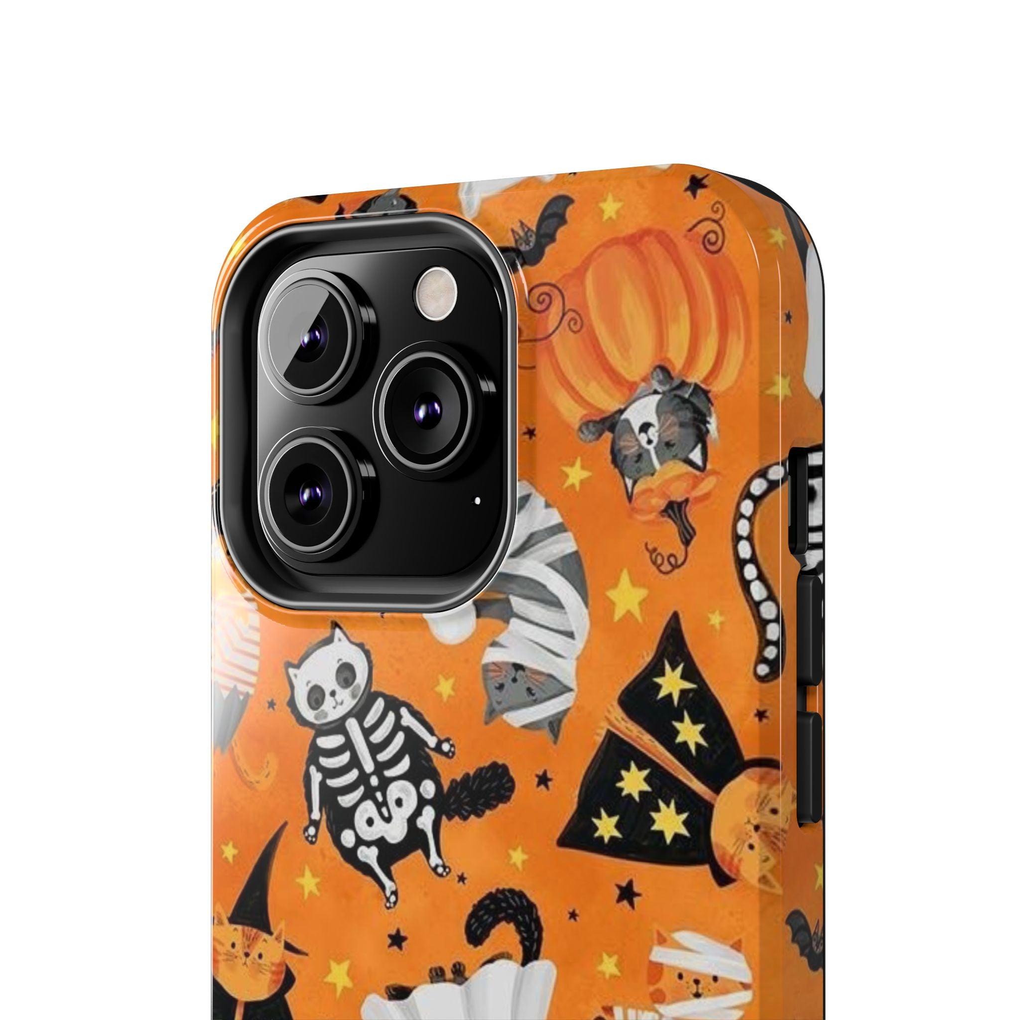 Spooky-Cat Halloween Tough Phone Case