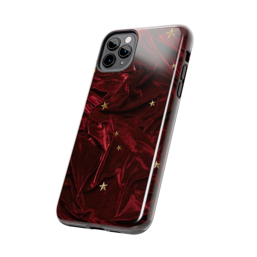 Holiday Velvet Star Tough Phone Case