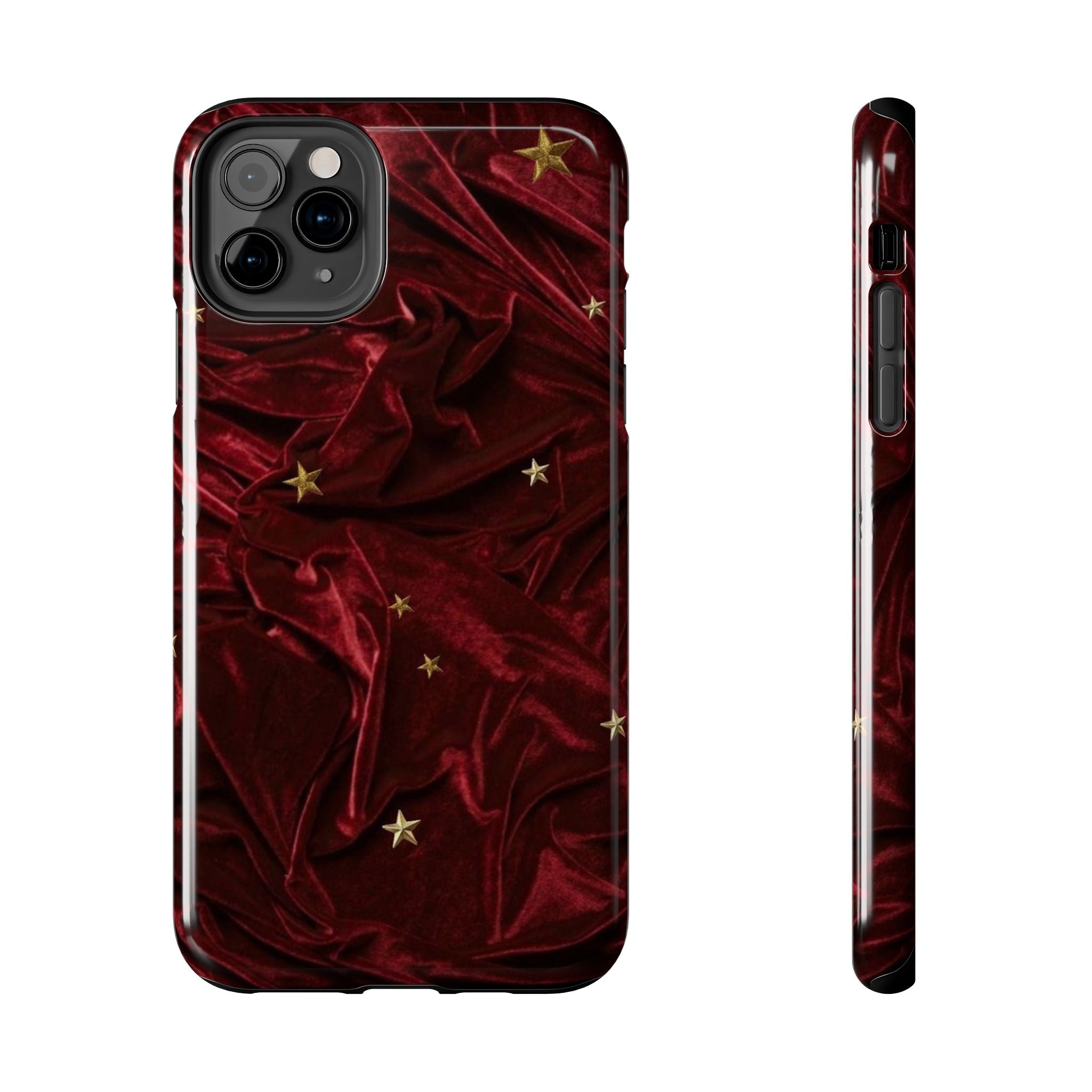 Holiday Velvet Star Tough Phone Case