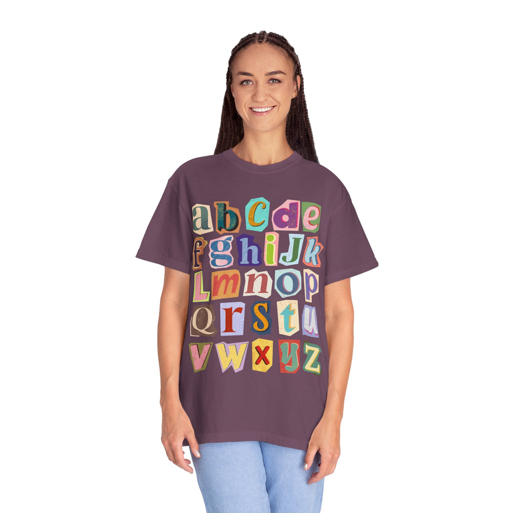 Colorful Alphabet T-Shirt