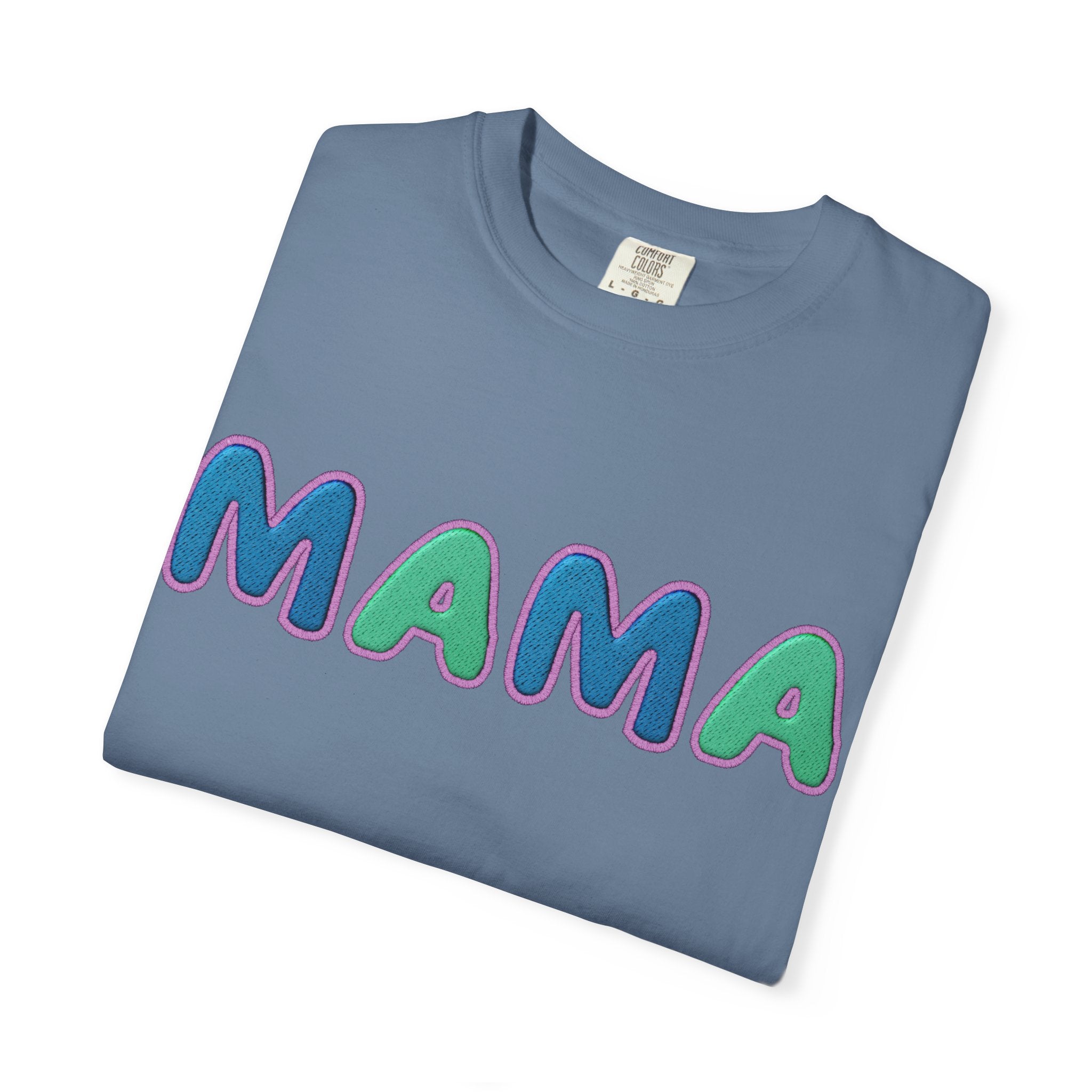 Mama T-Shirt, Garment-Dyed Top for Moms