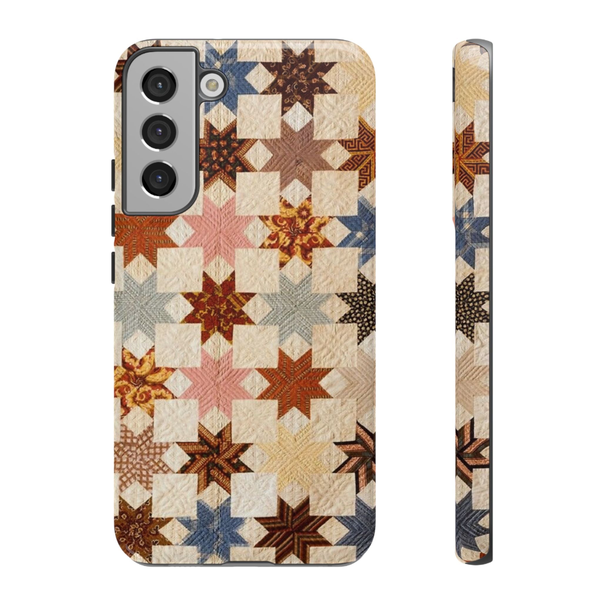 Quilted Star Dual Layer Phone Case