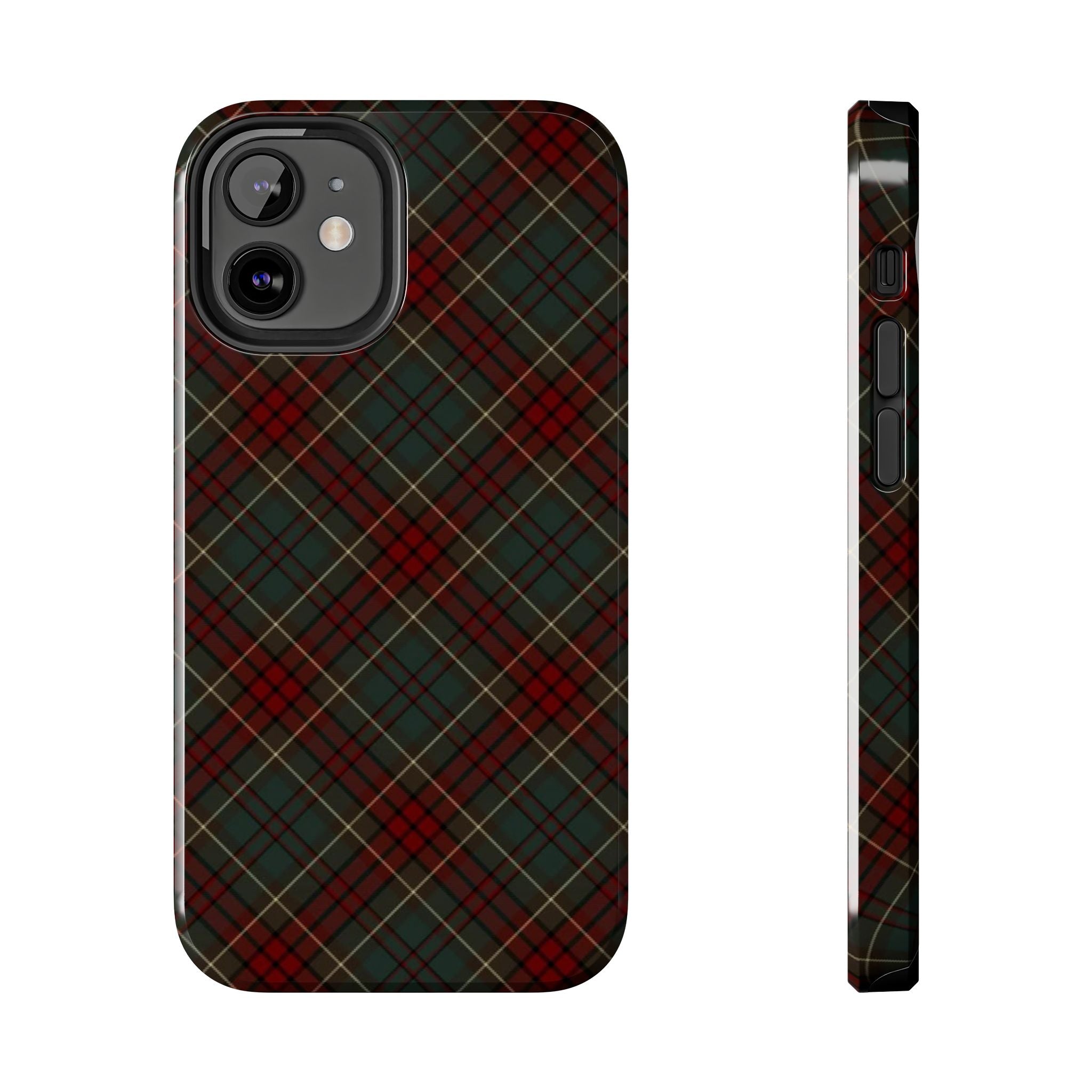 Christmas Plaid Pattern Tough Phone Case