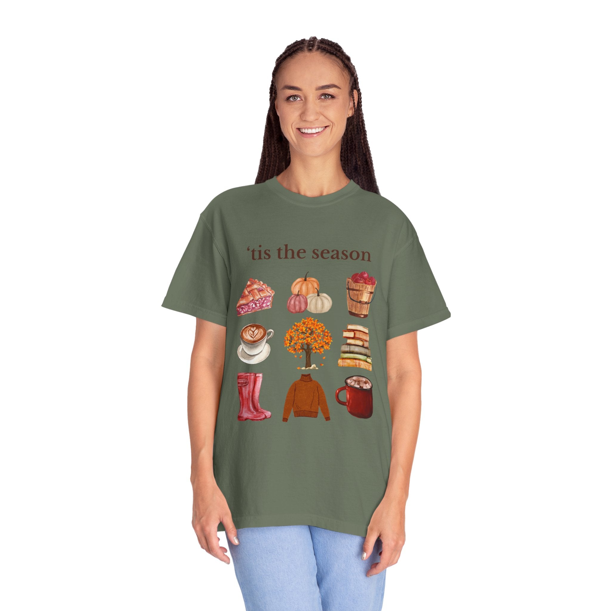 Autumn Vibes Garment-Dyed T-shirt