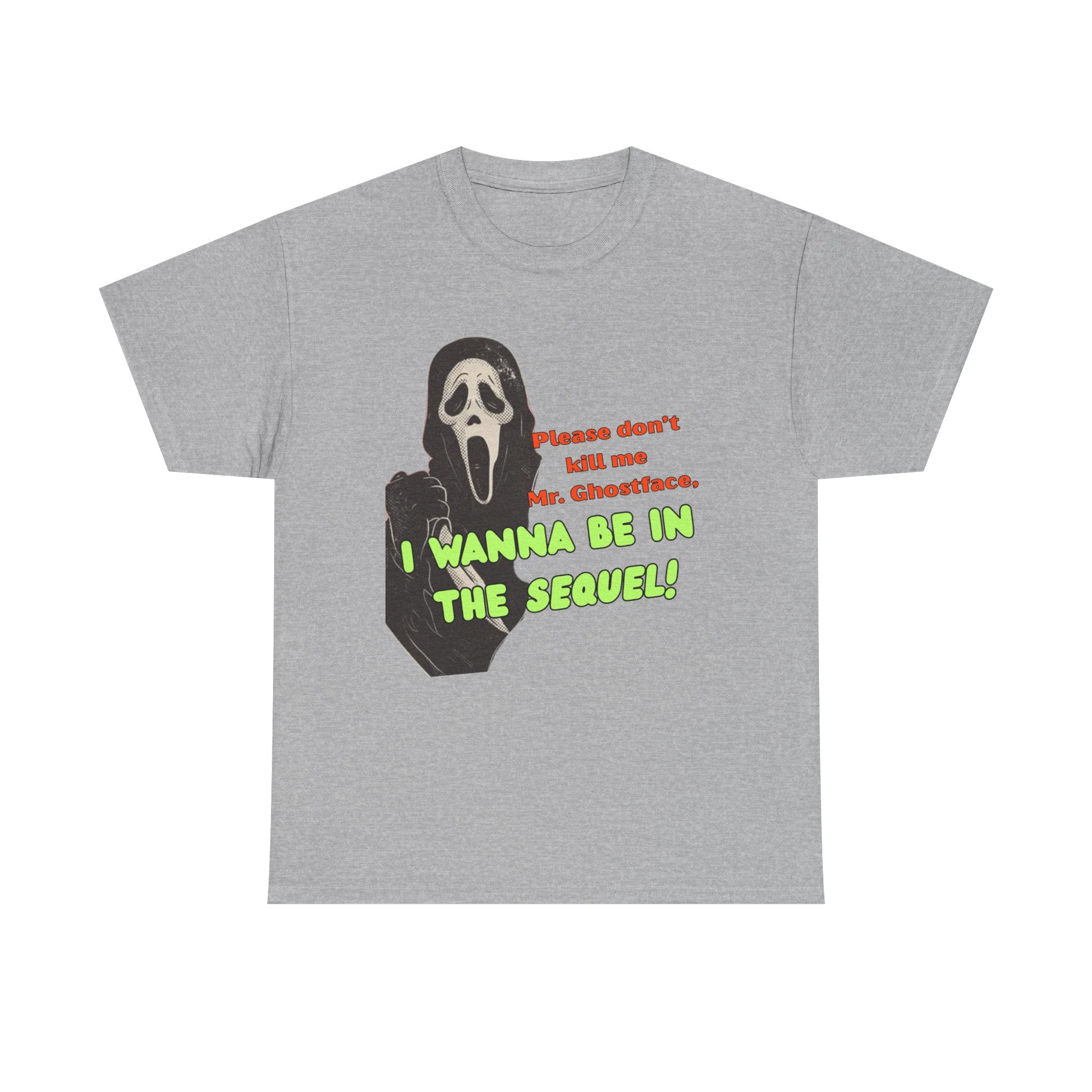 Ghostface Sequel Tee, Unisex Heavy Cotton Tee