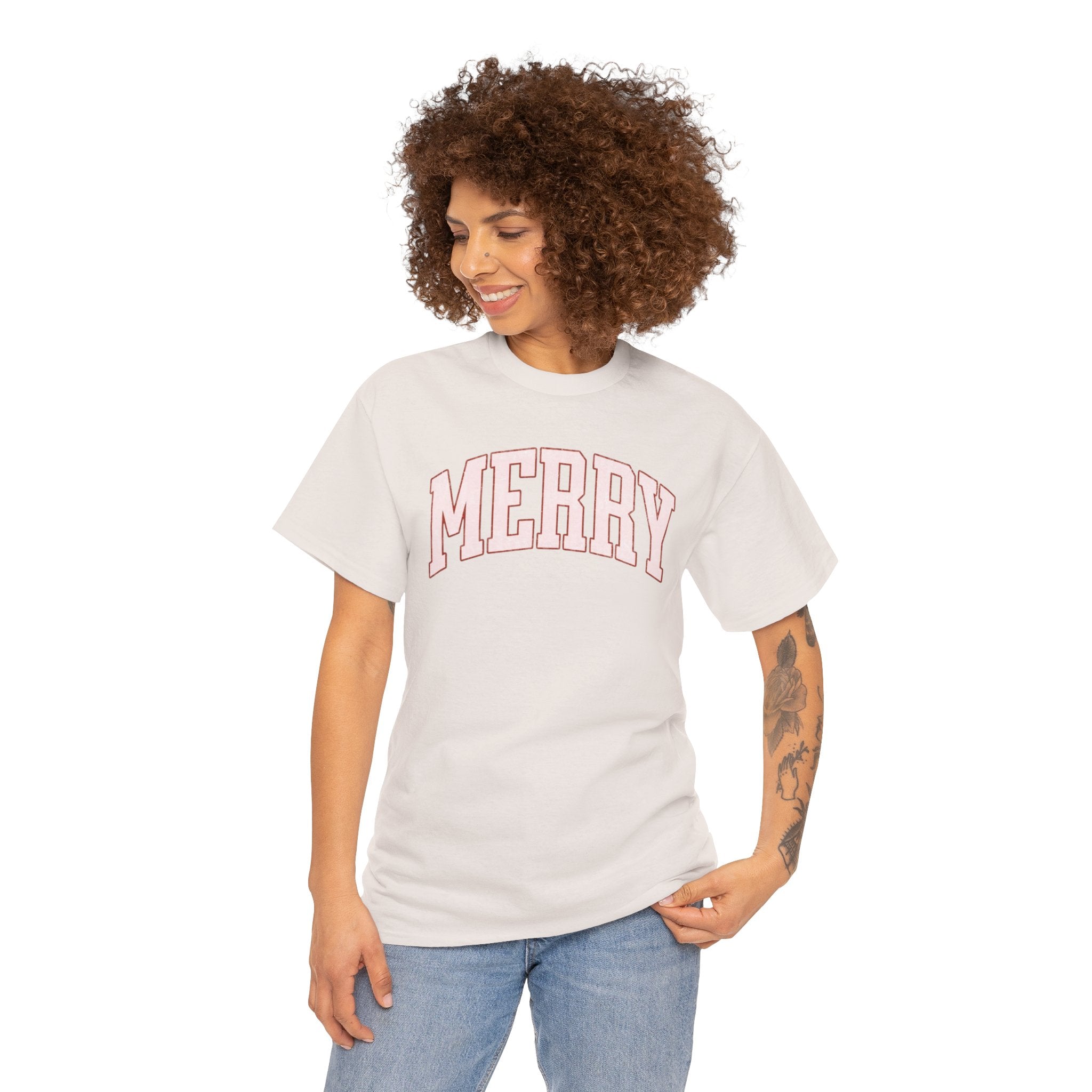 Merry Graphic Tee — Holiday T‑Shirt