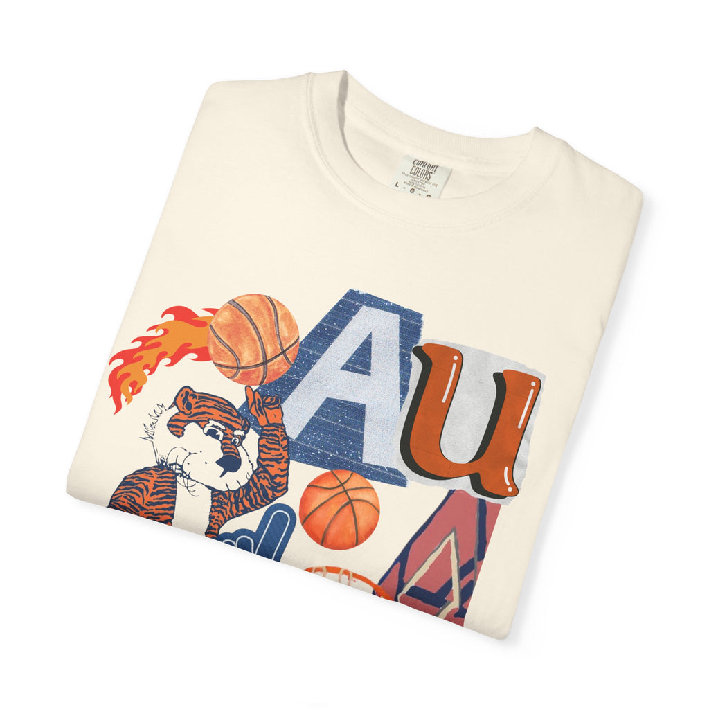 Vintage-Inspired Basketball T-Shirt for Sports Fans