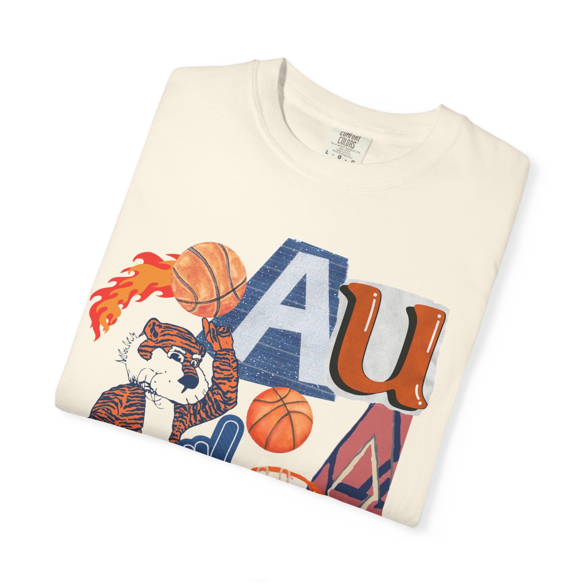 Vintage-Inspired Basketball T-Shirt for Sports Fans