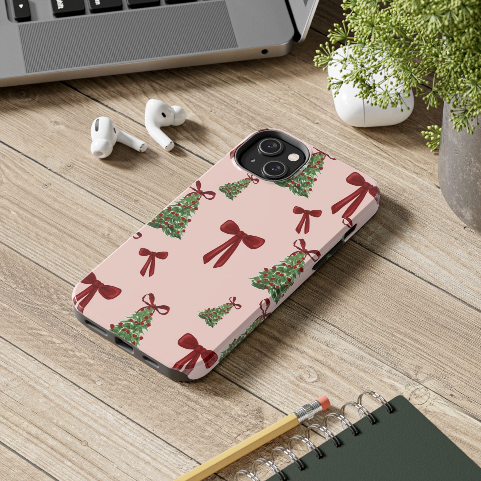 Festive Christmas Tree Phone Case
