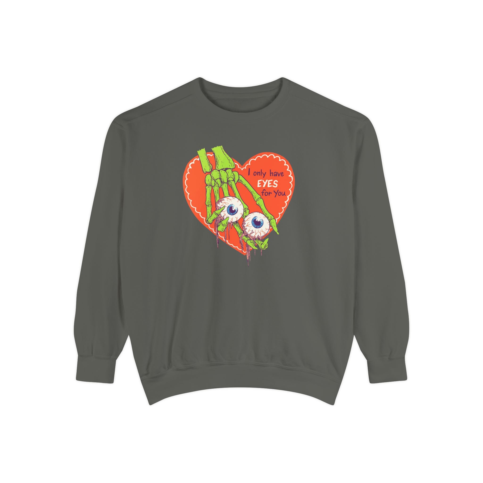 Zombie Hand Heart Sweatshirt