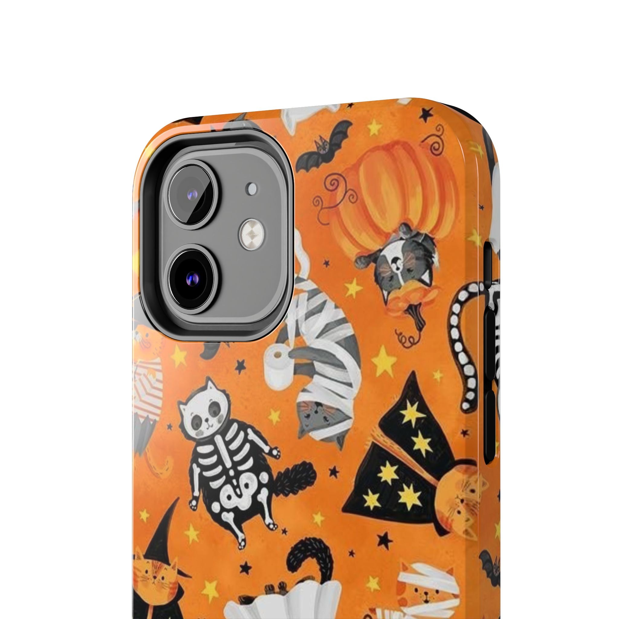 Spooky-Cat Halloween Tough Phone Case