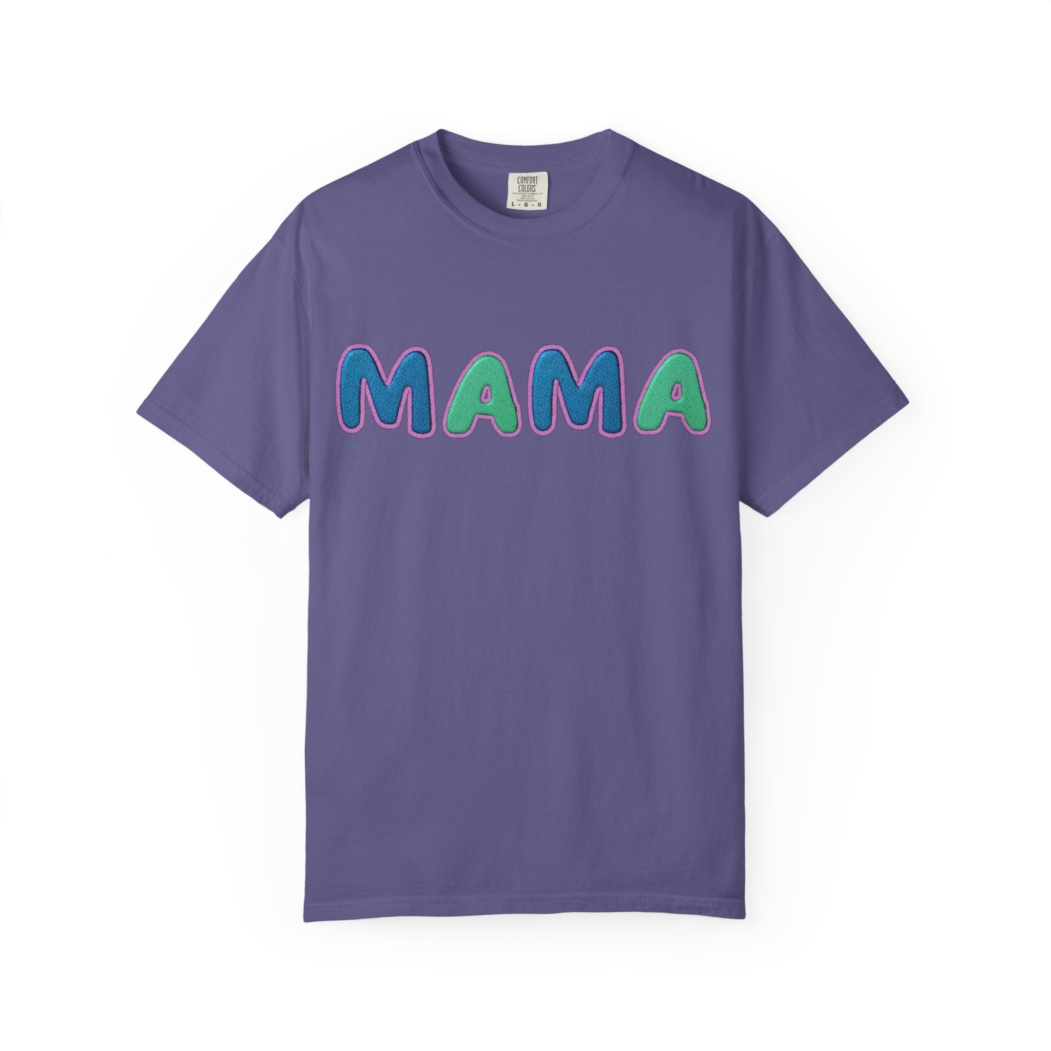 Mama T-Shirt, Garment-Dyed Top for Moms