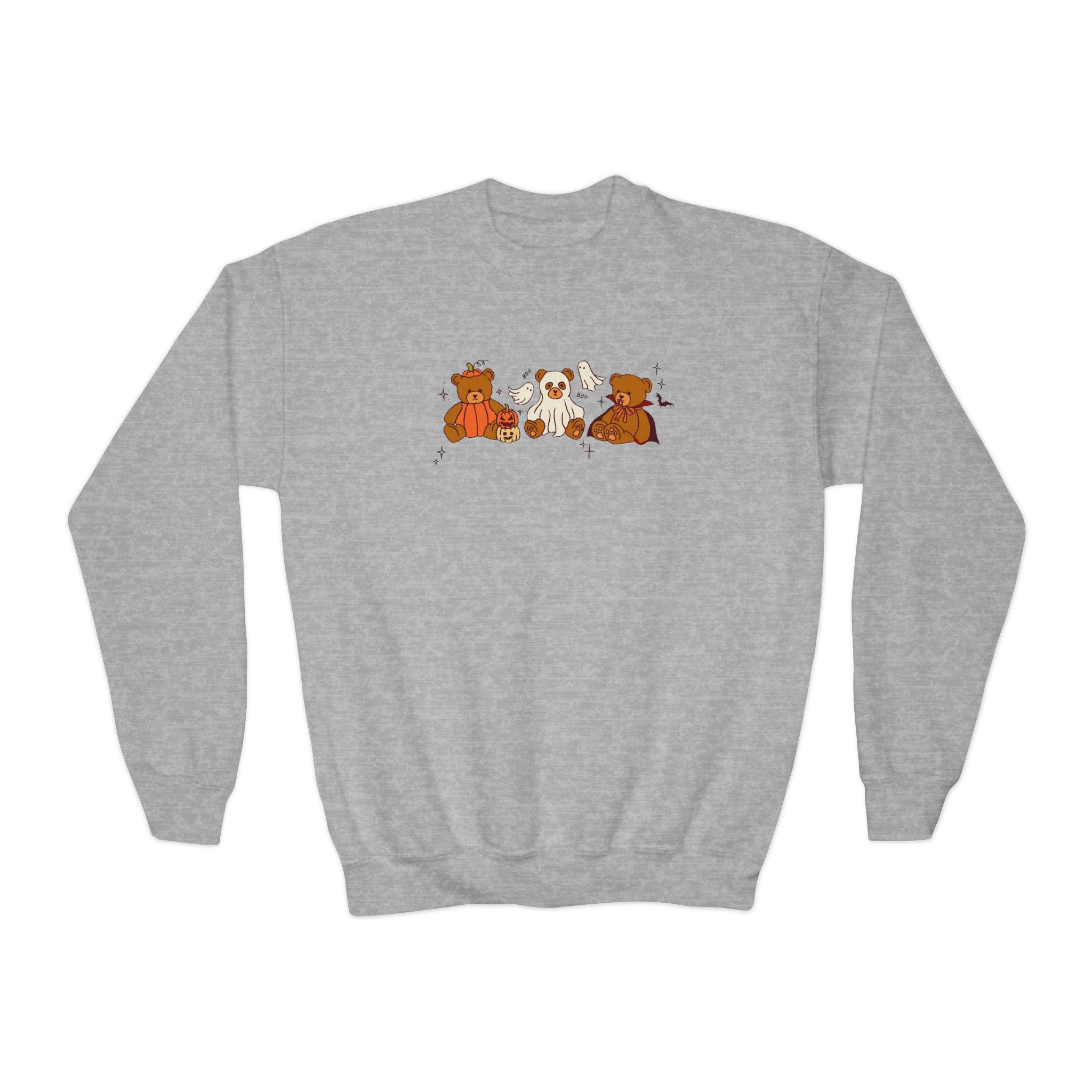 Cozy Bear Family Youth Crewneck Sweatshirt