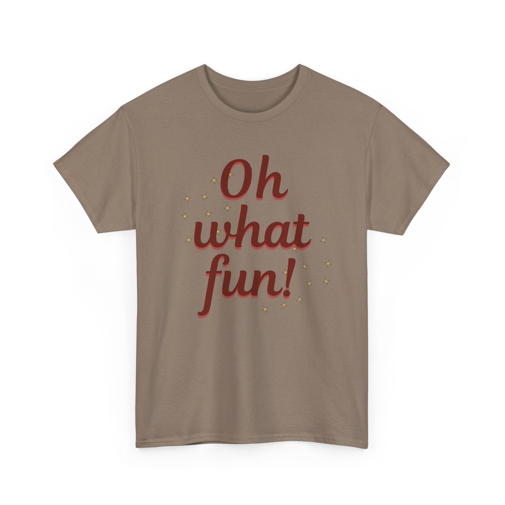 Oh What Fun Tee — Holiday Graphic Christmas T-Shirt