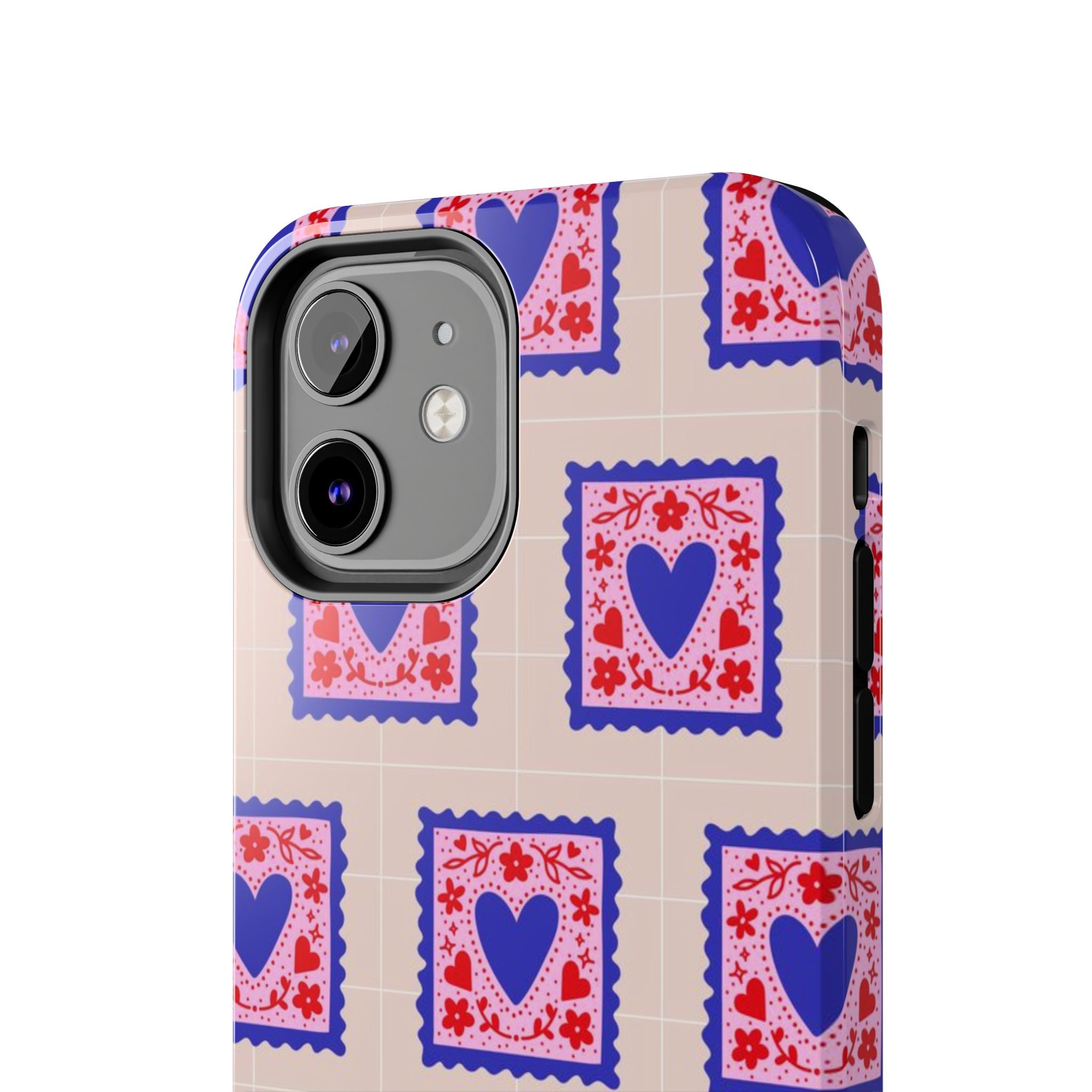 Heart Stamp Tough Phone Case