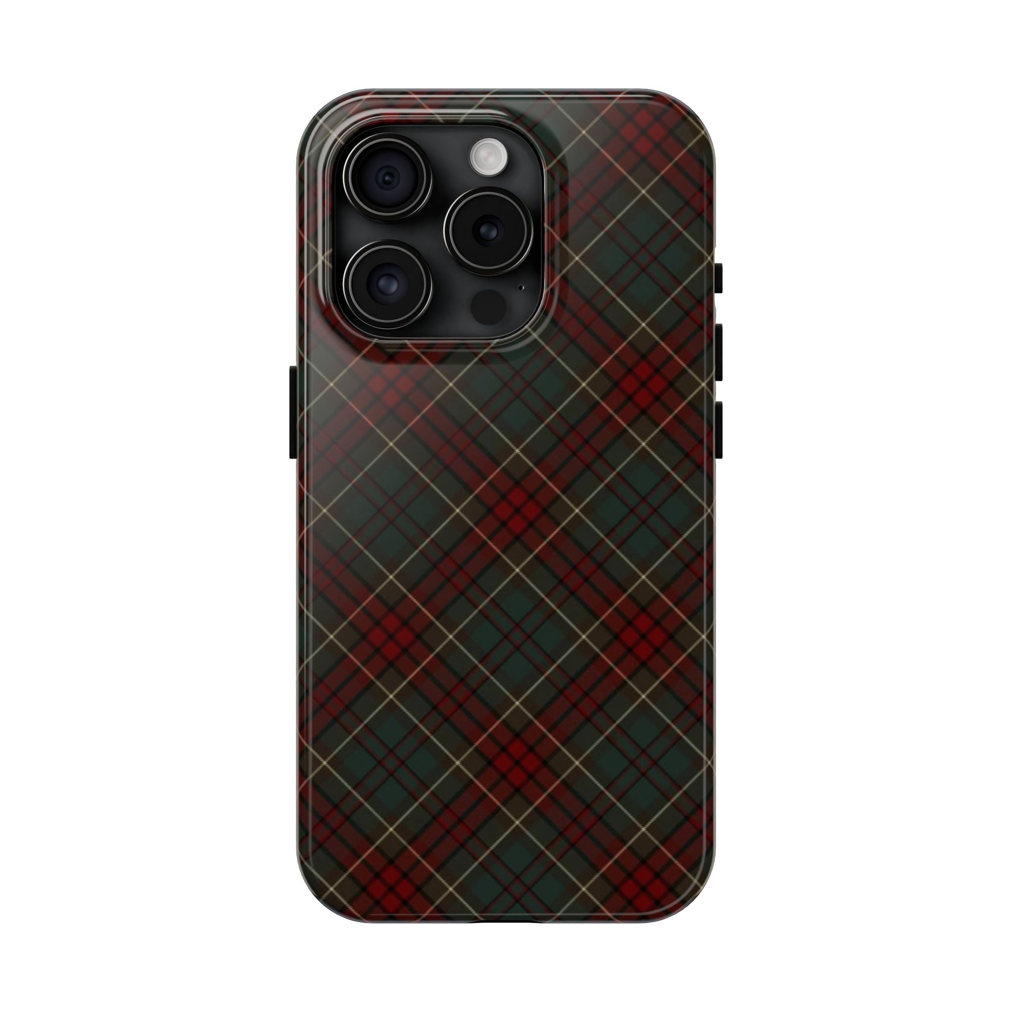 Christmas Plaid Pattern Tough Phone Case