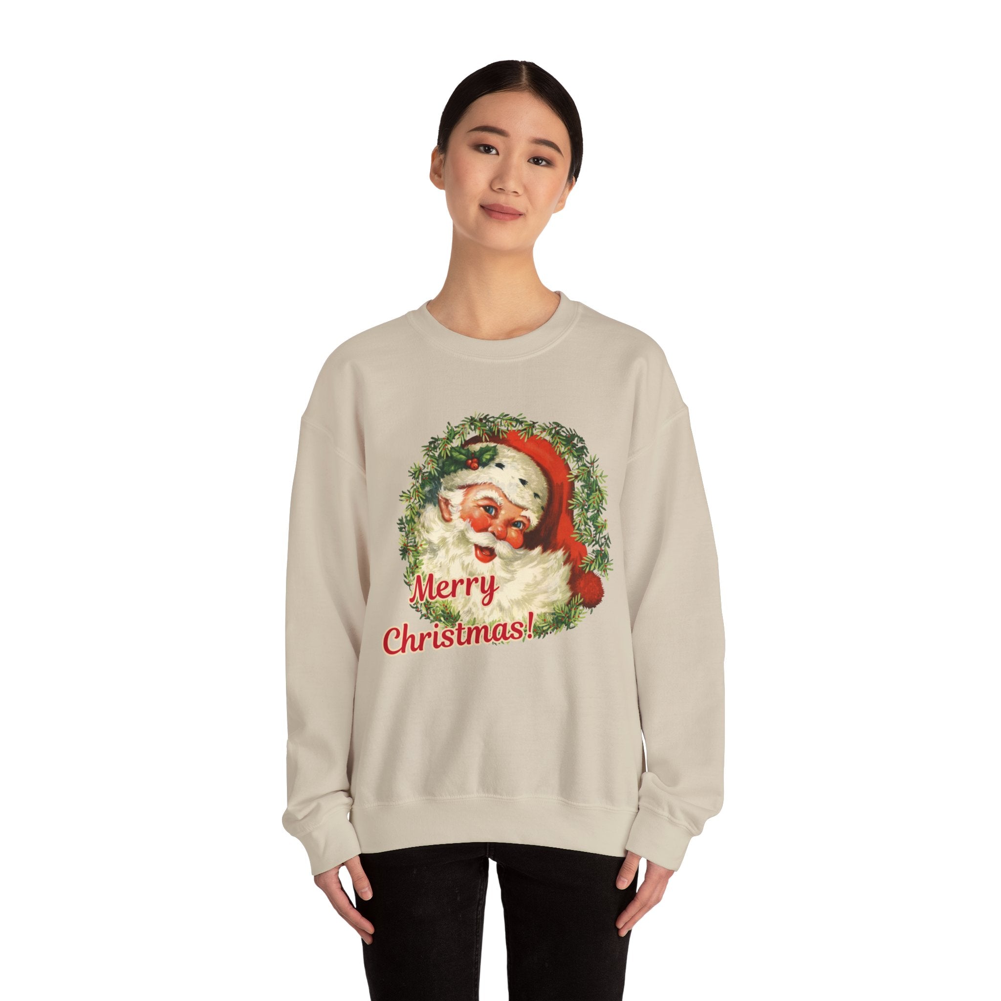 Vintage Santa Christmas Sweatshirt