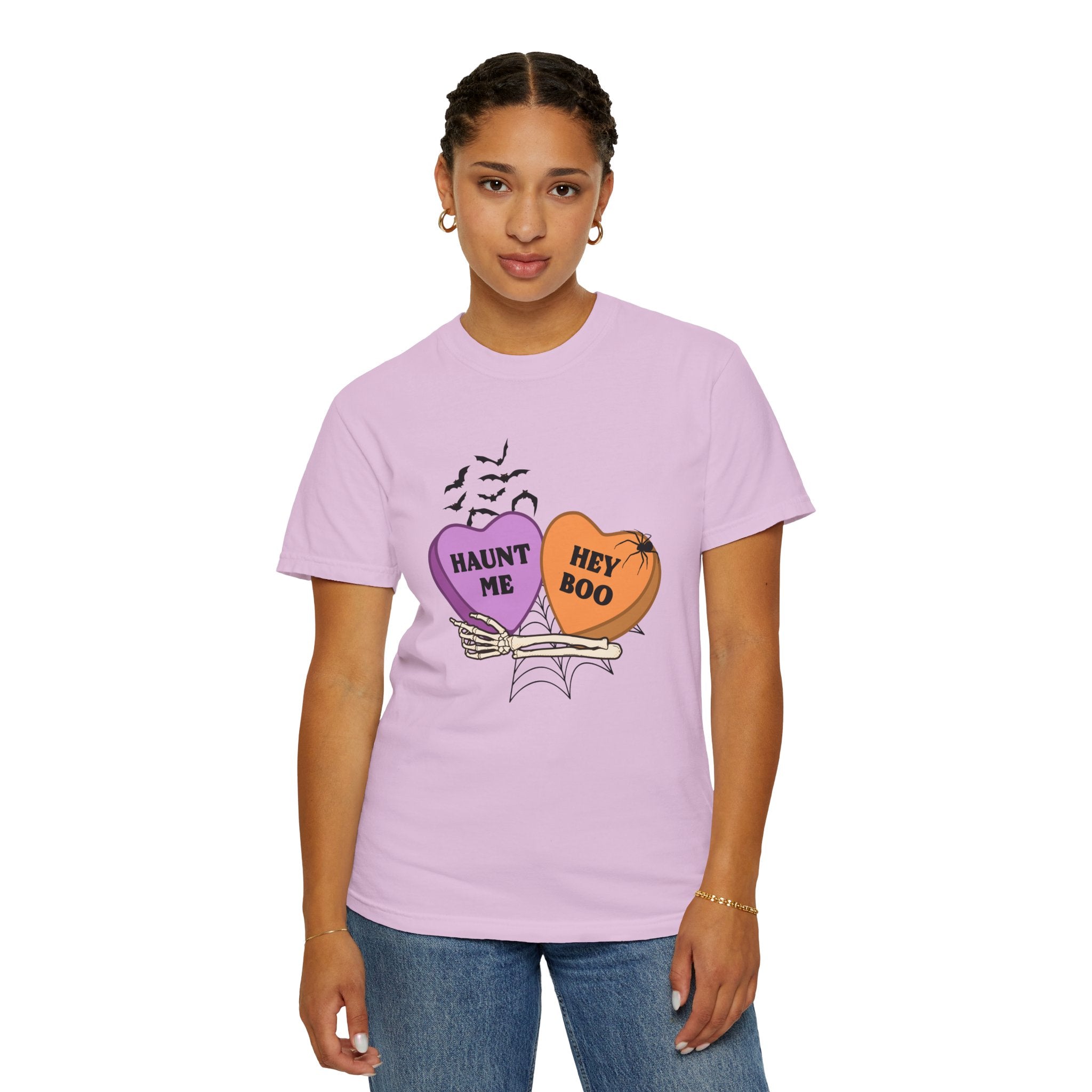 Comfort Color Halloween Candy Heart T-Shirt