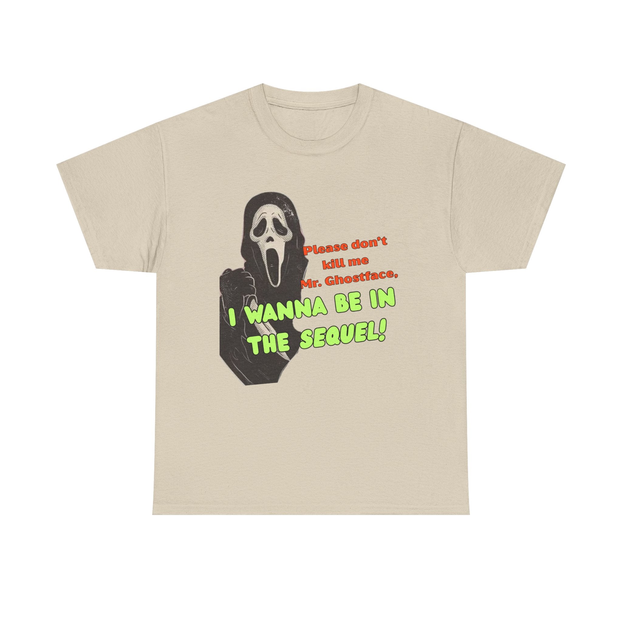 Ghostface Sequel Tee, Unisex Heavy Cotton Tee