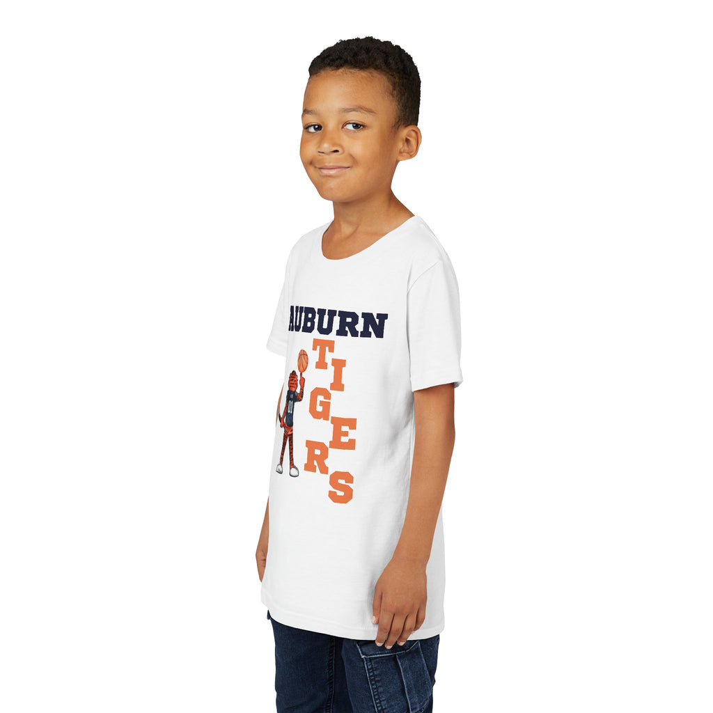 Auburn Tigers Youth Basketball Tee