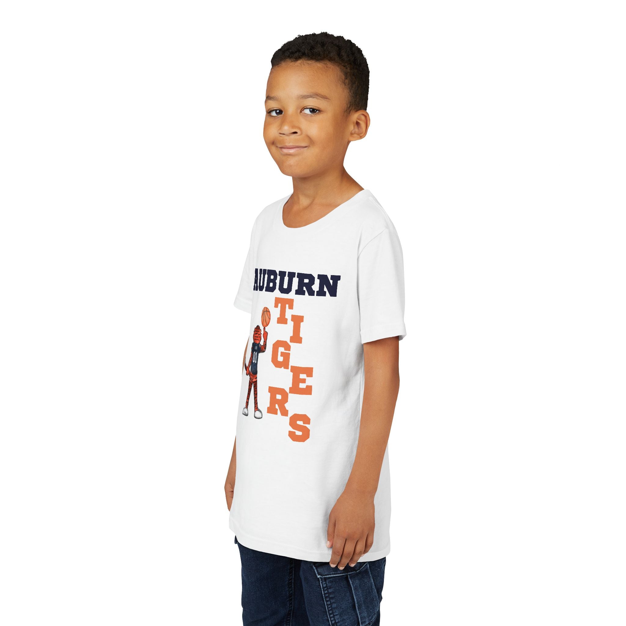 Auburn Tigers Youth Basketball Tee