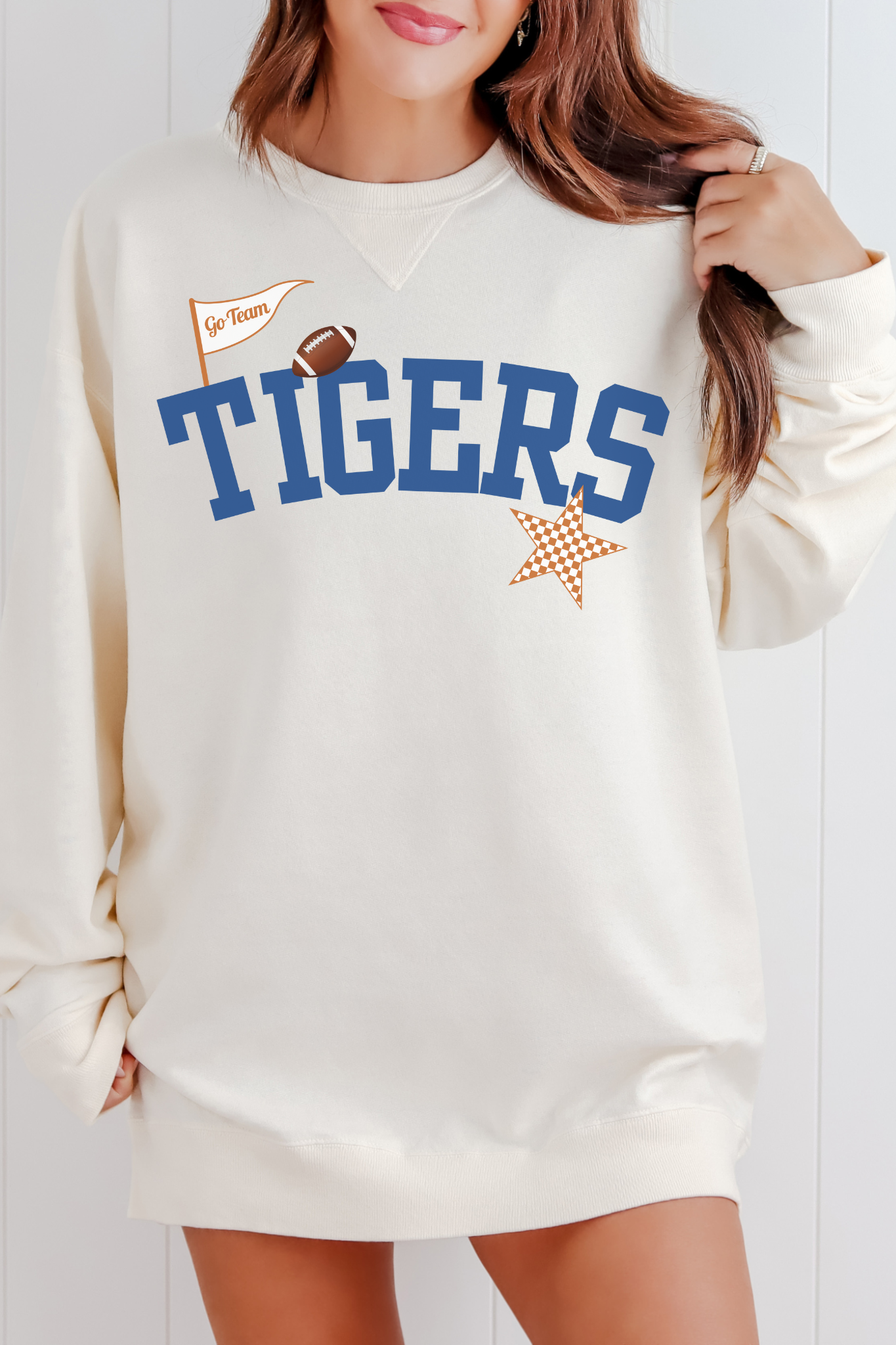 Tigers ComfortWash Crewneck Sweatshirt