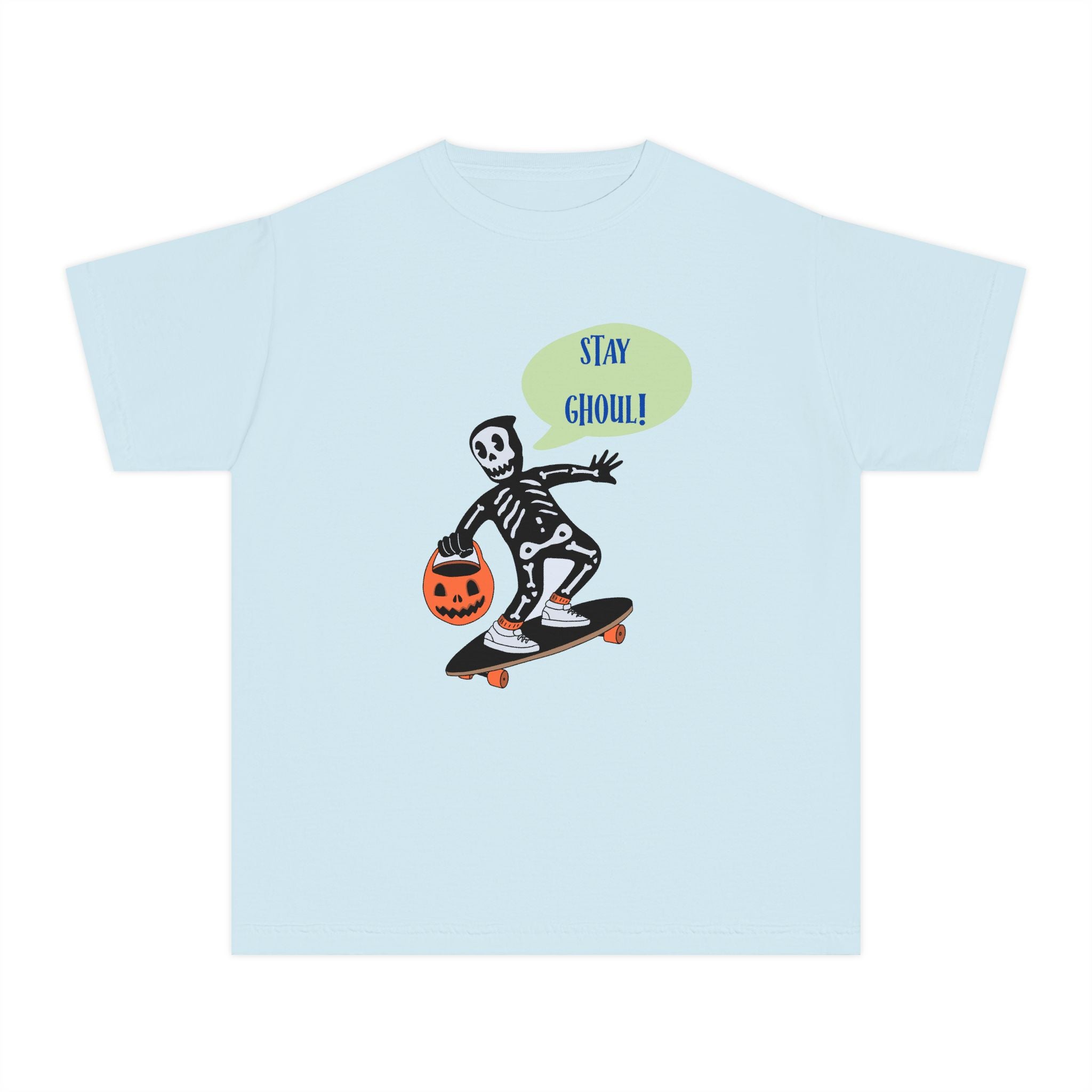 Youth Halloween Skateboard Tee | Stay Ghoul