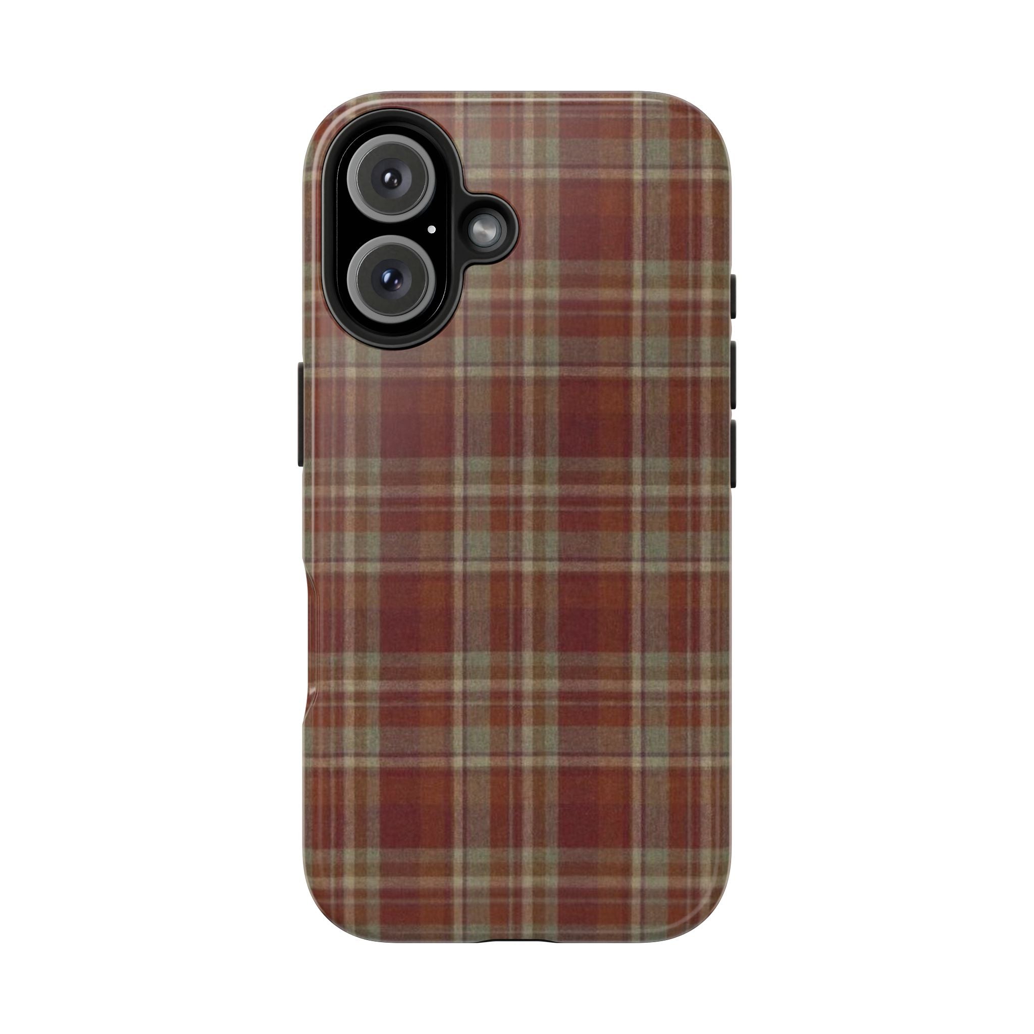 Autumn Plaid Tough Phone Case