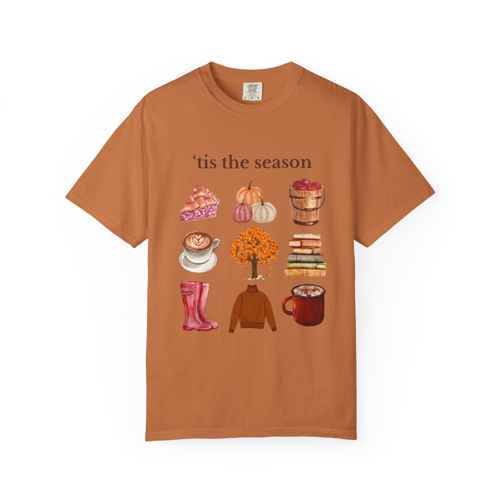 Autumn Vibes Garment-Dyed T-shirt