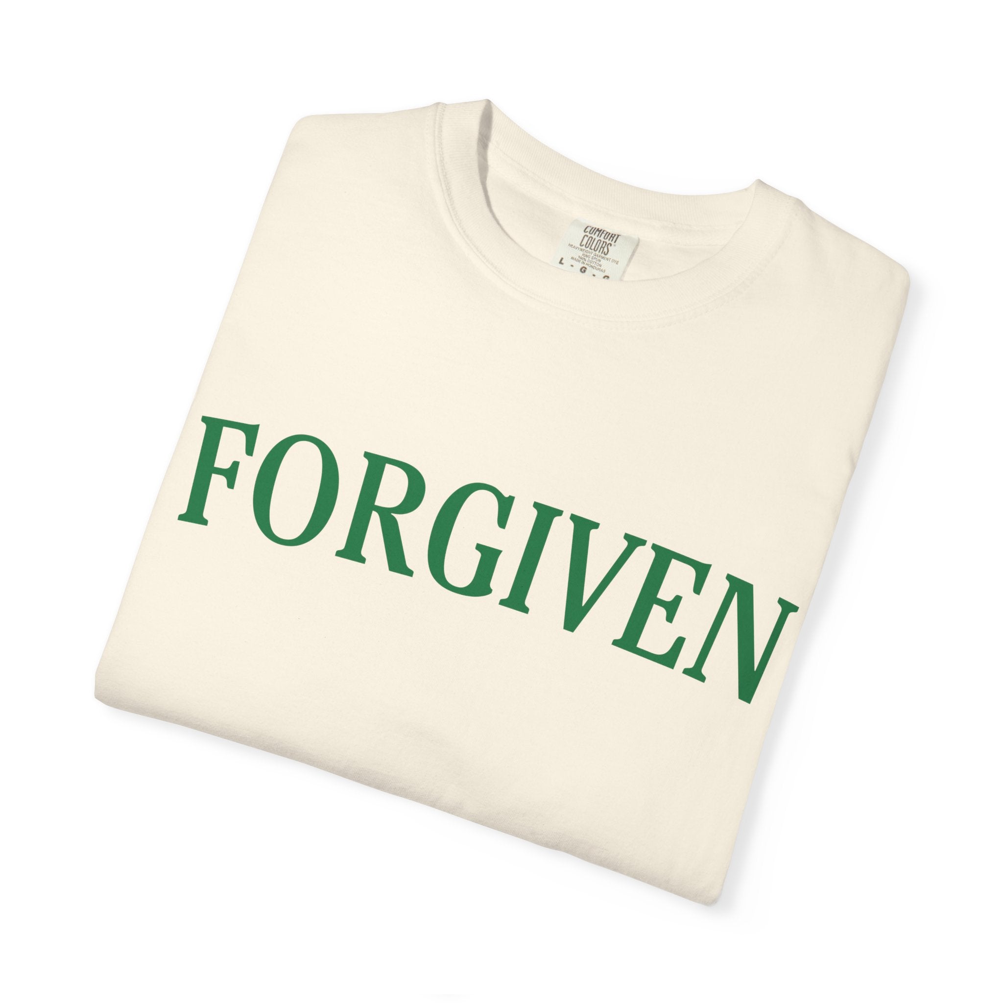 Forgiven Unisex Garment-Dyed T-Shirt - Inspirational Fashion