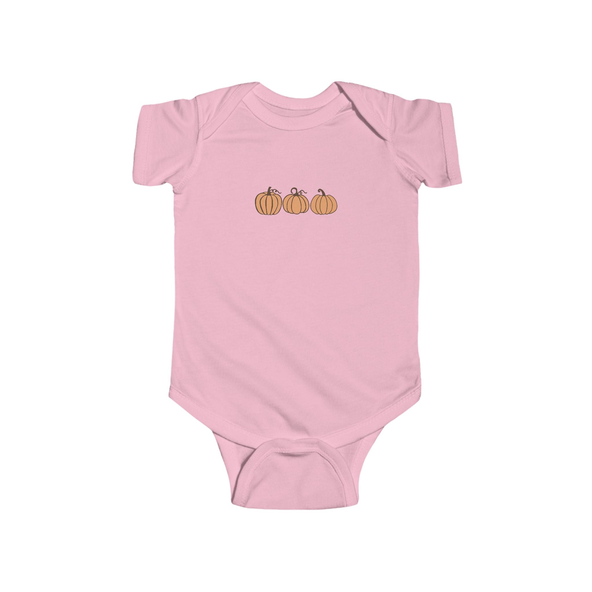 Autumn Baby Onesie with Pumpkin Design