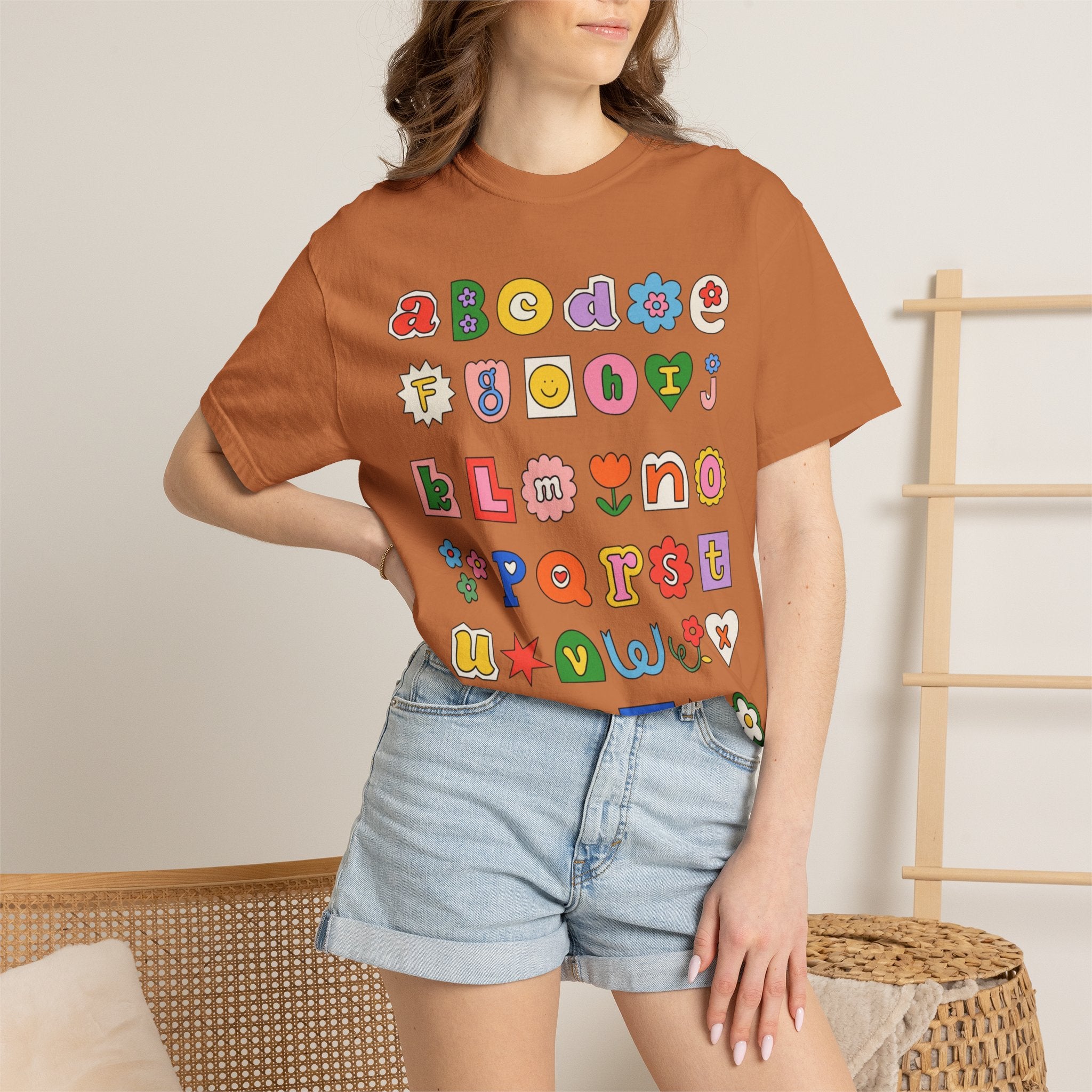 Preppy Alphabet Tee