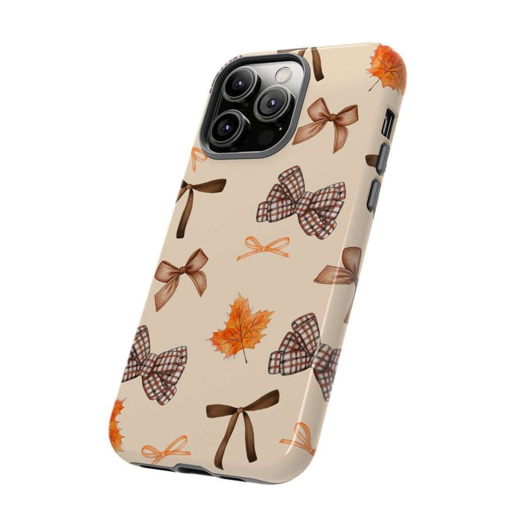 Autumn Bows Tough Phone Case