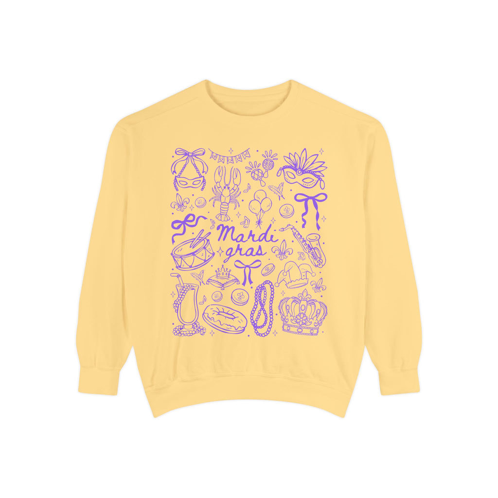 Mardi Gras Charm Sweatshirt