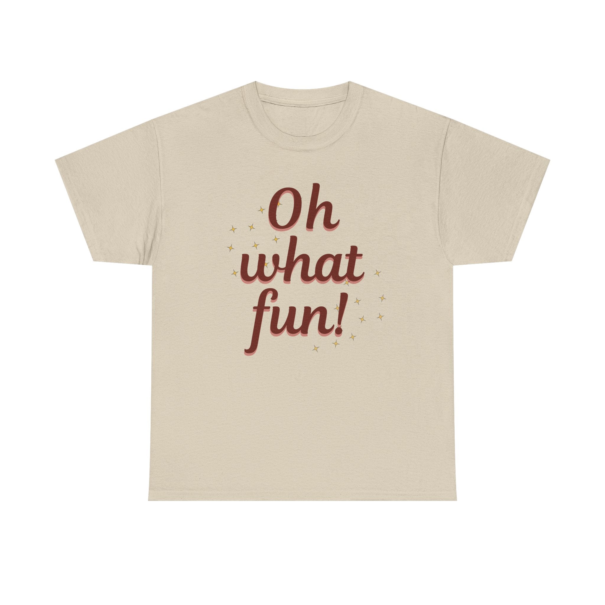 Oh What Fun Tee — Holiday Graphic Christmas T-Shirt