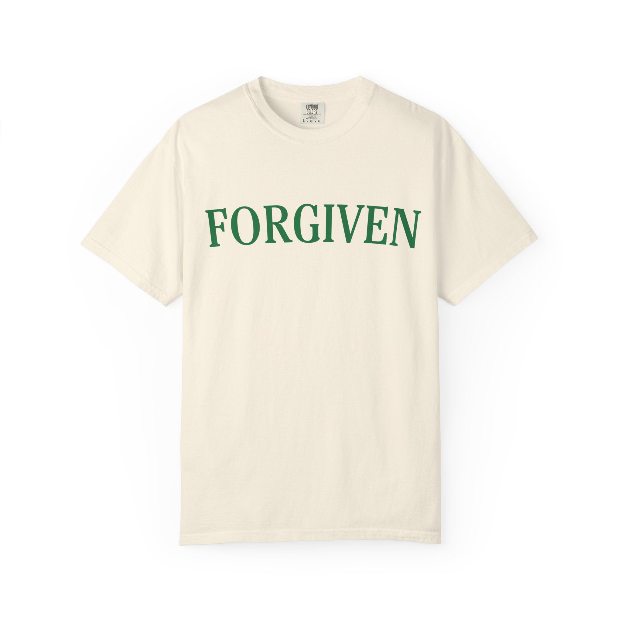 Forgiven Unisex Garment-Dyed T-Shirt - Inspirational Fashion