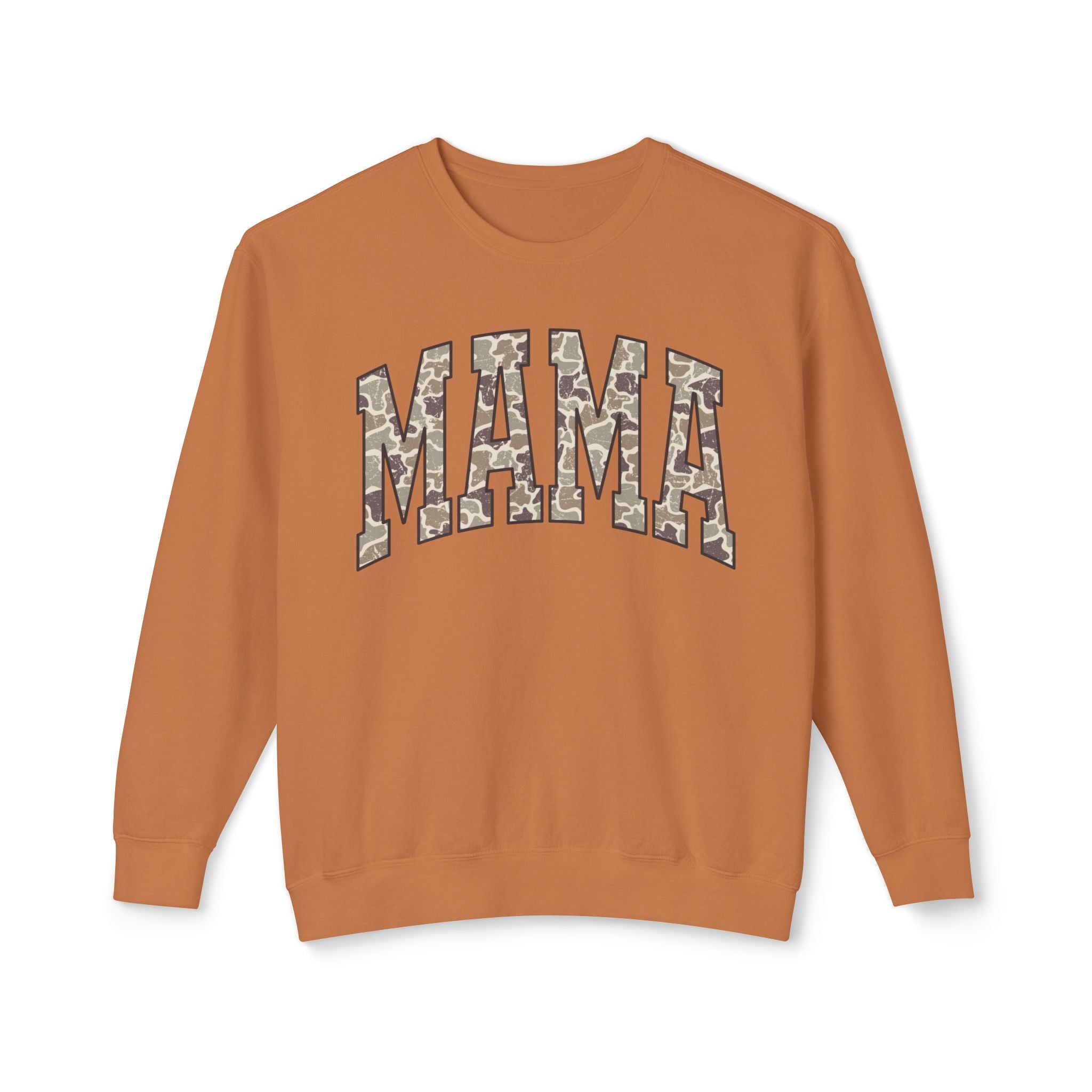 Stylish Mama Sweatshirt for Moms, Casual Gift for Mother's Day, Lightweight Crewneck Pullover, Cozy Everyday Wear, Trendy Fashion