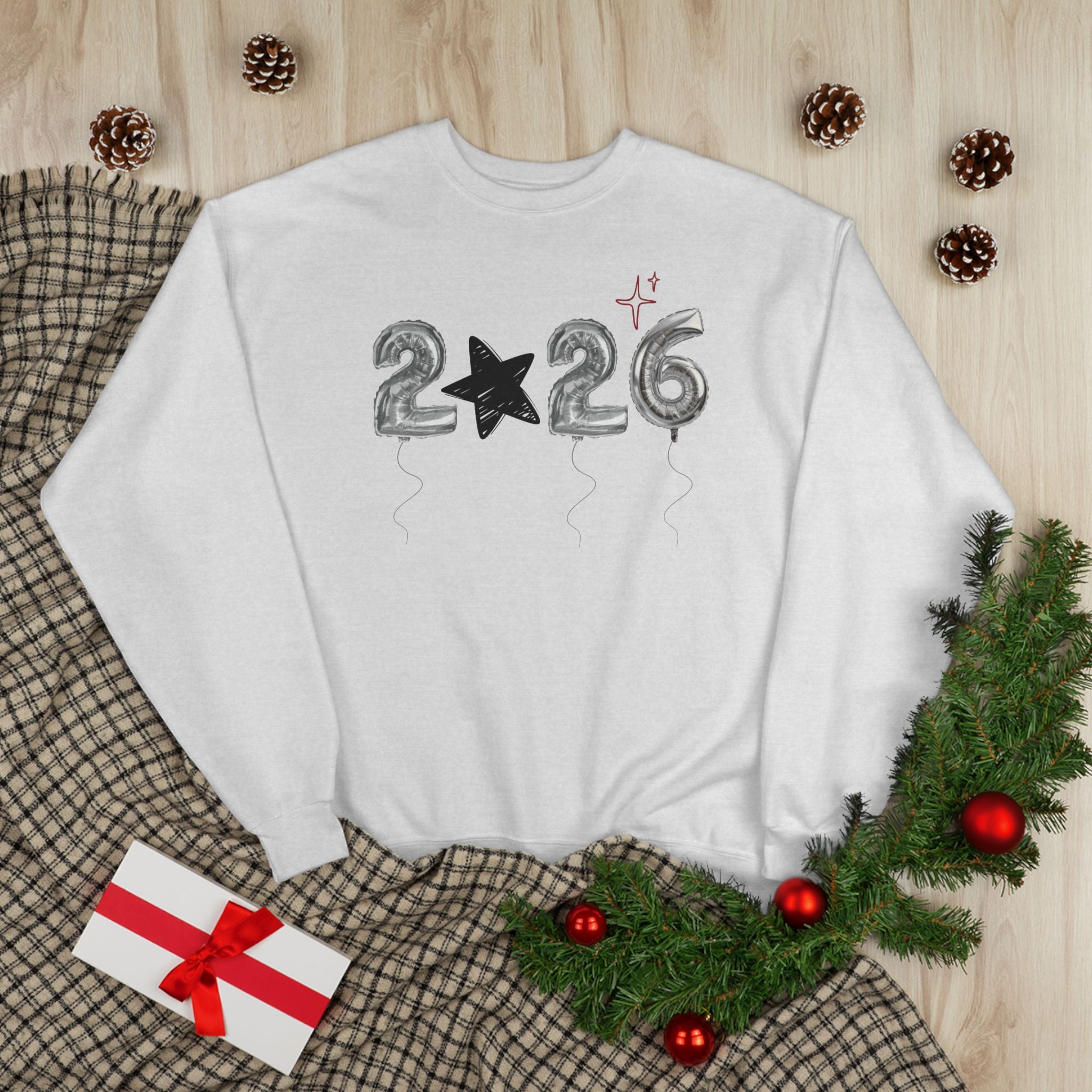 New Year 2026 EcoSmart® Crewneck Sweatshirt