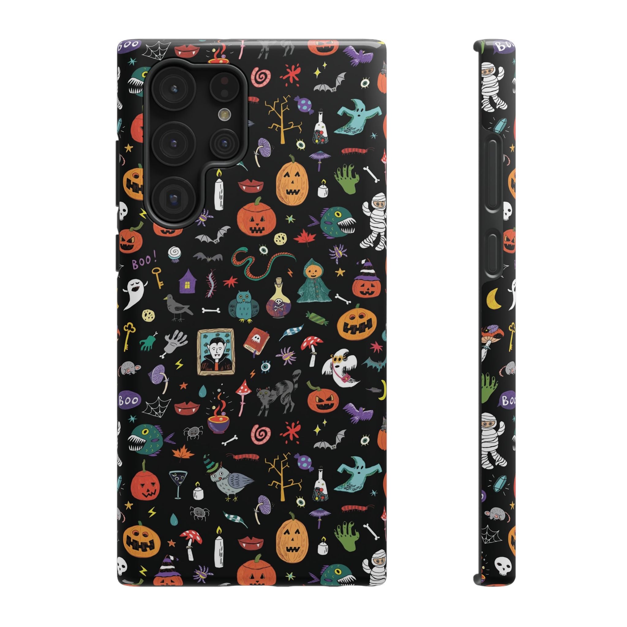 Halloween Charm Impact-Resistant Case