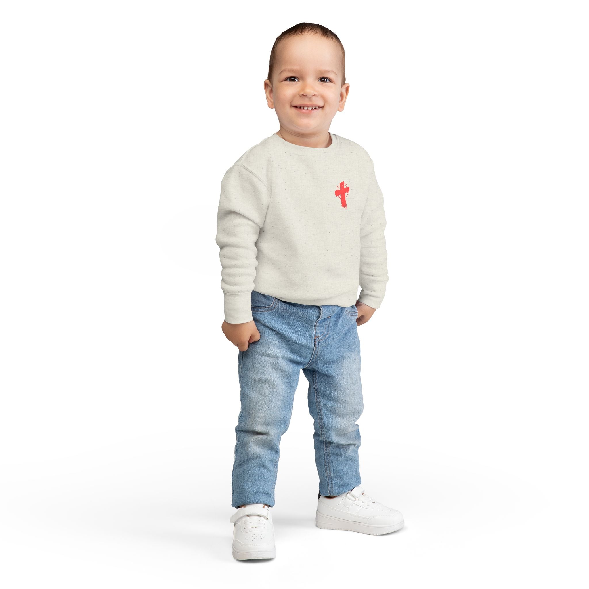 Toddler Sweatshirt - Jesus Saves  - Church Wear