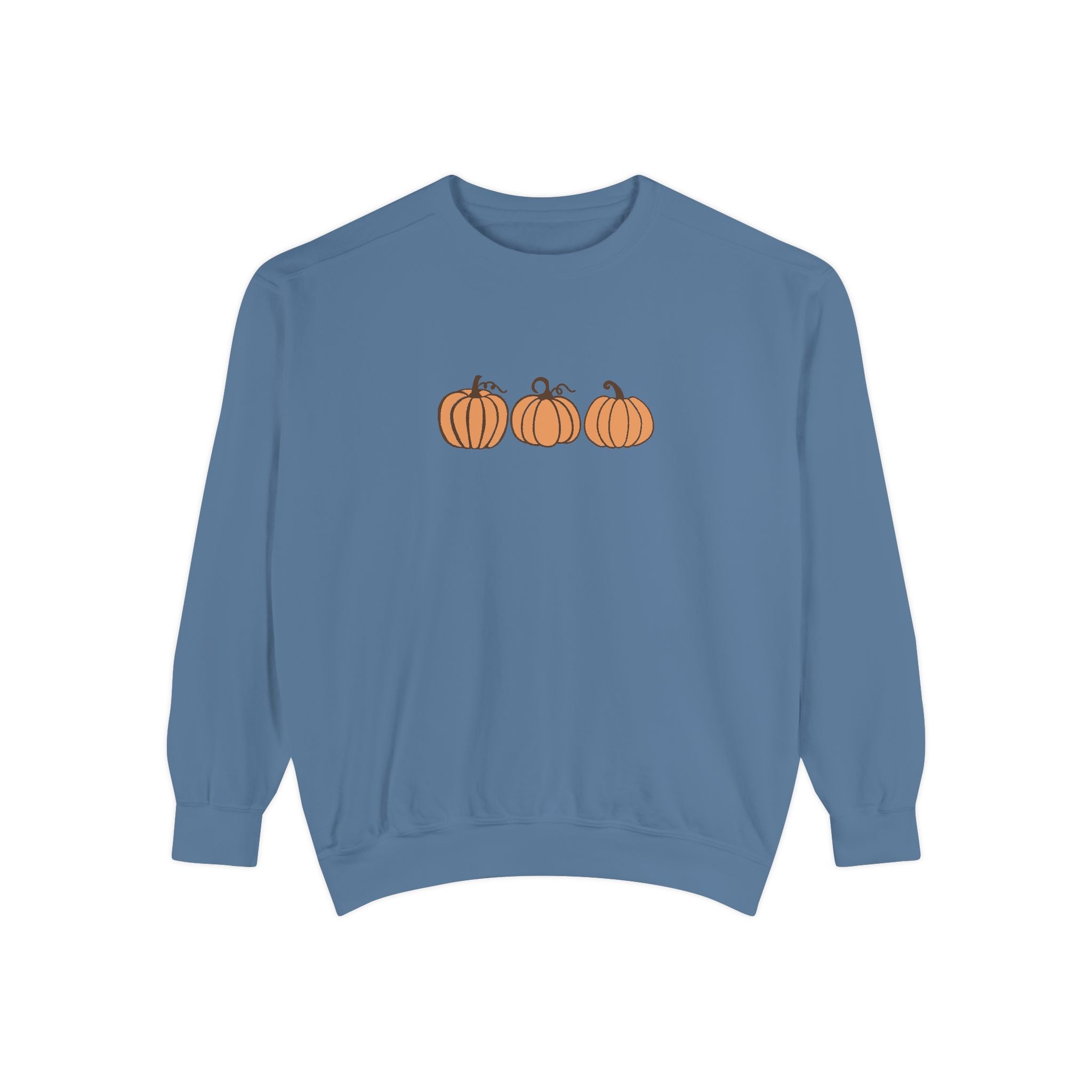Unisex Pumpkin Garment-Dyed Sweatshirt