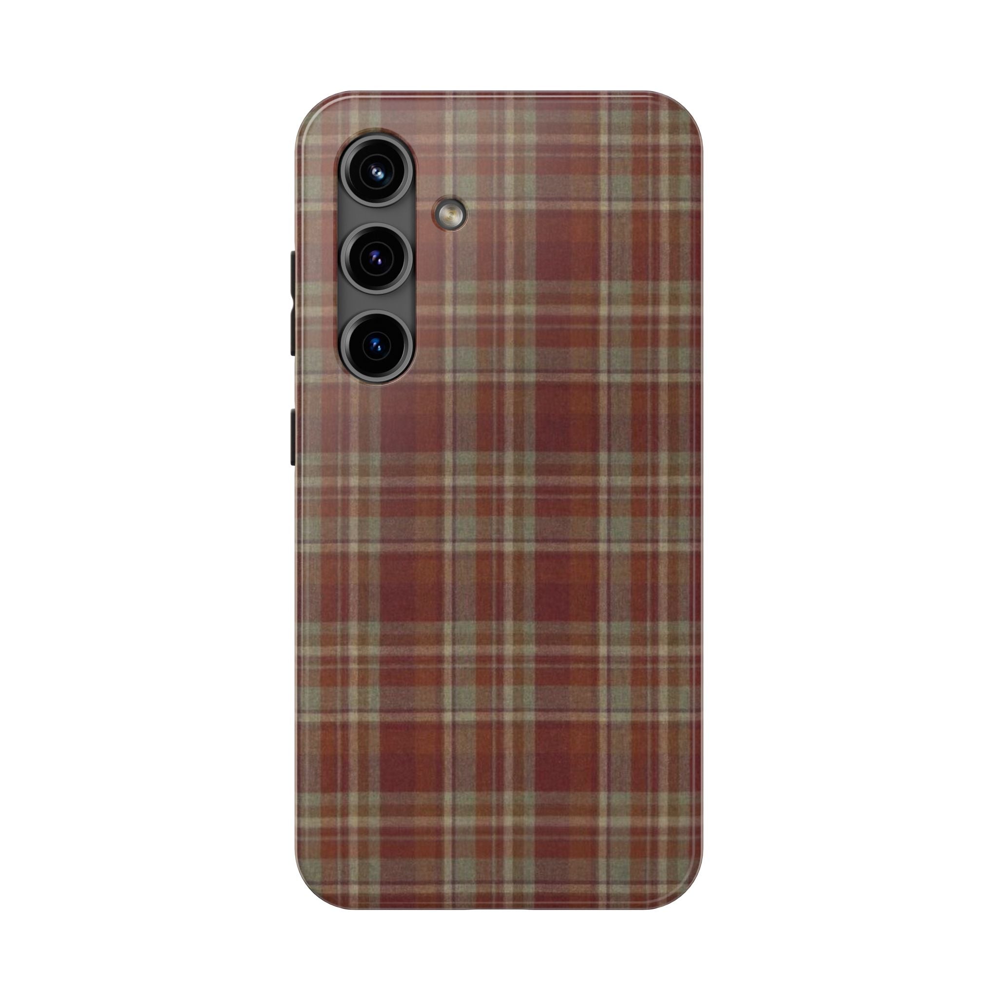 Autumn Plaid Tough Phone Case