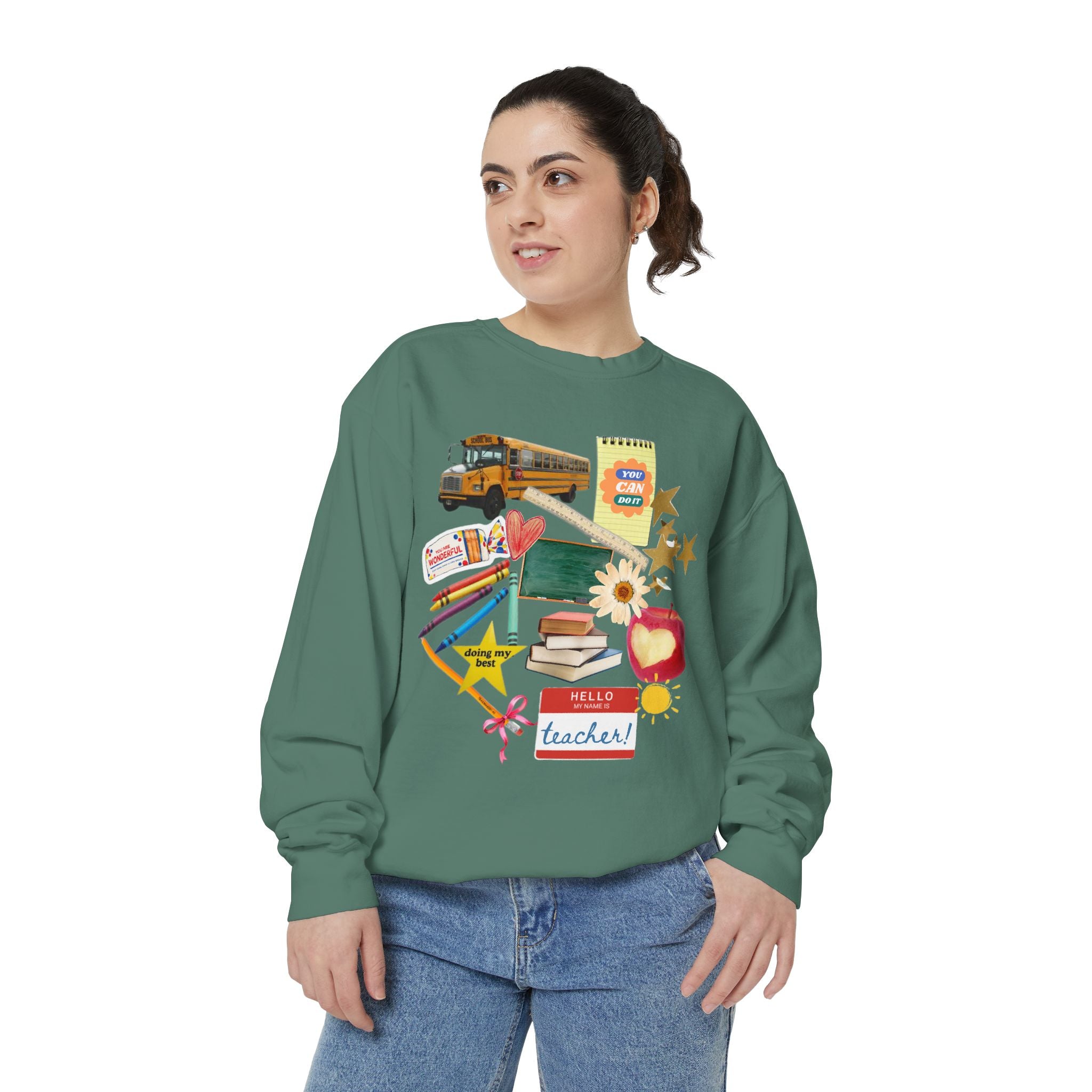 Teacher Charm Sweatshirt